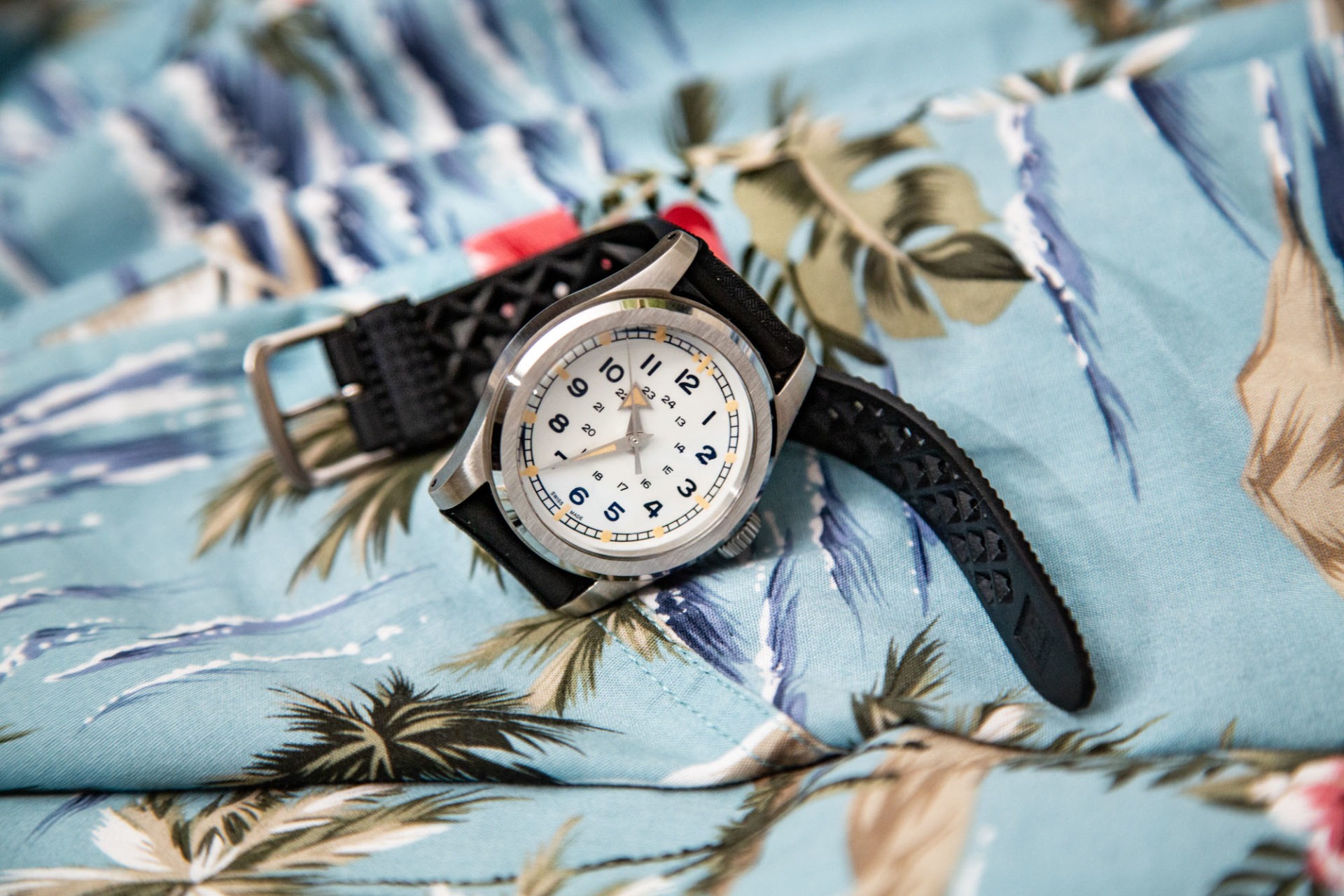 Bracelet Tropic Joseph Bonnie - Bracelet Tropic en caoutchouc vulcanisé - Montre SERICA W.W.W.