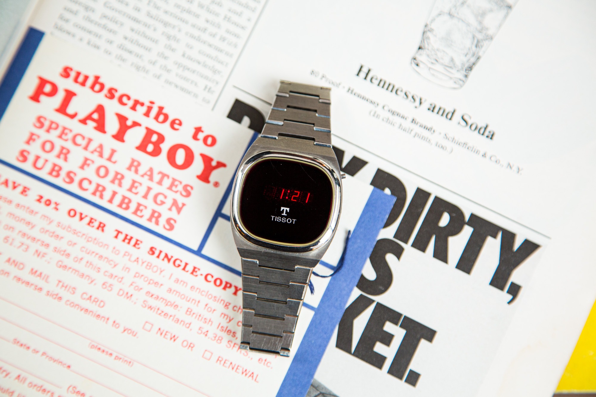 Montre homme digitale au design actuel 