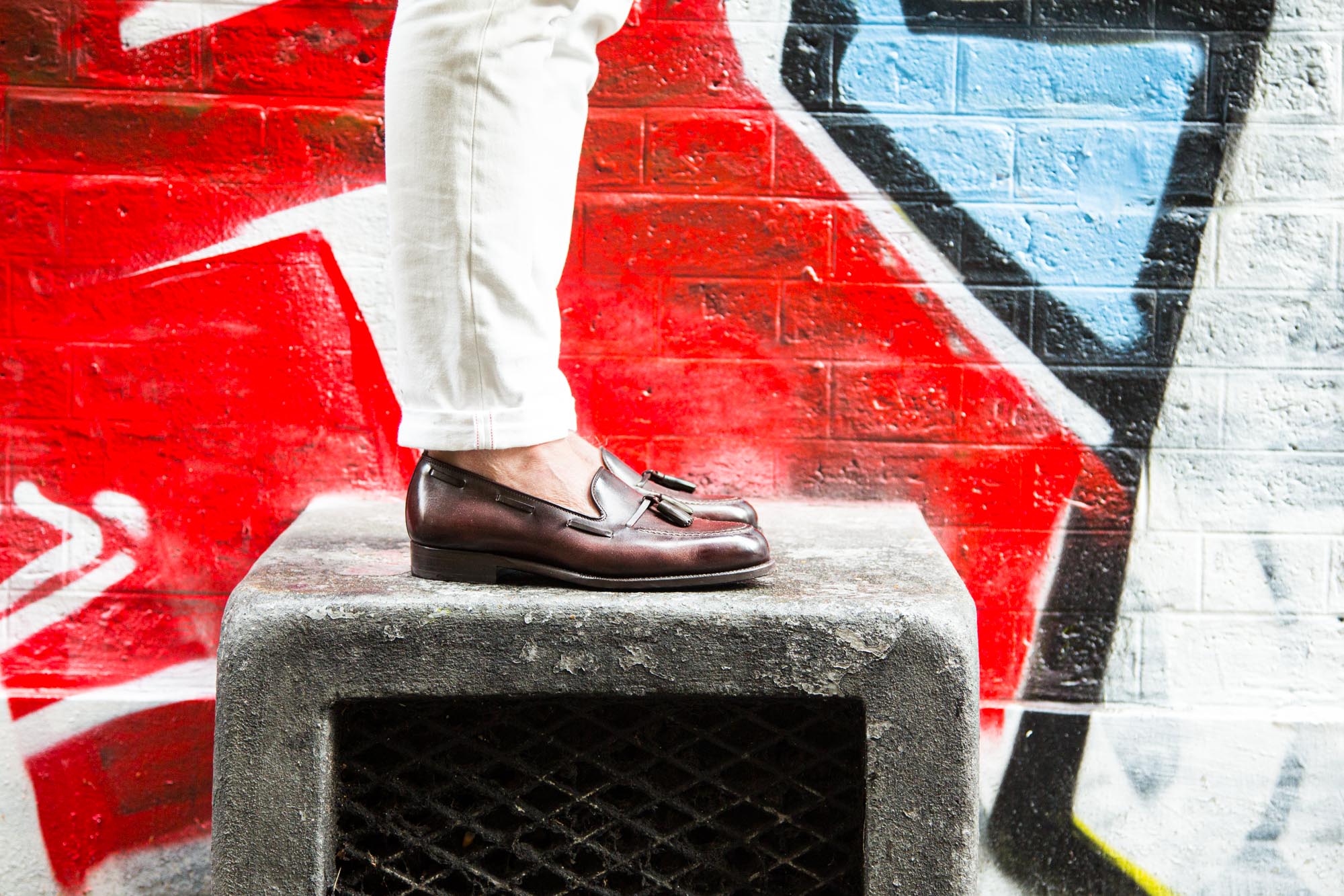 Pas de rouge deals classic penny loafer