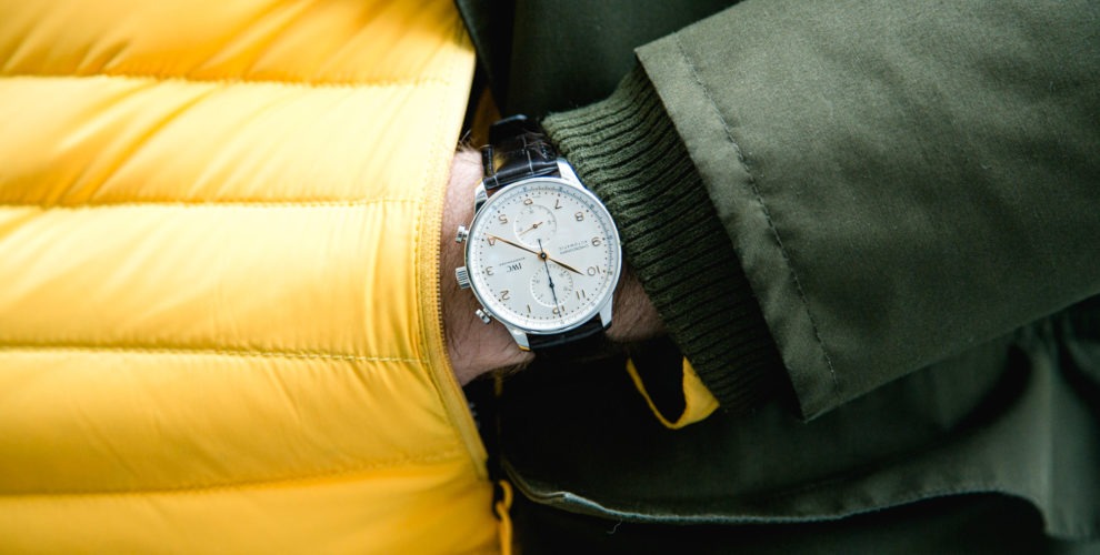 IWC PORTUGAISE chronographe Maintenant équipée du mouvement manufacture