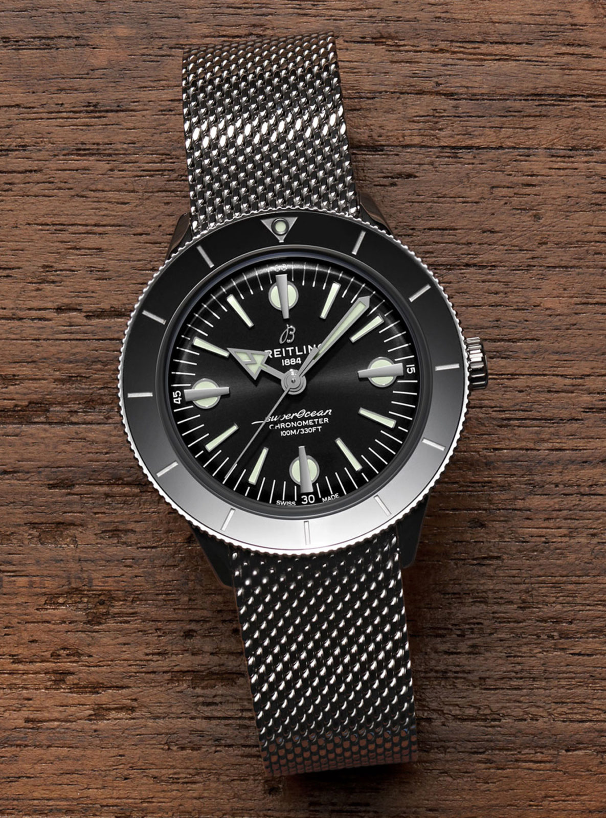 Breitling Capsule Collection Superocean Heritage 57 - Cadran noir