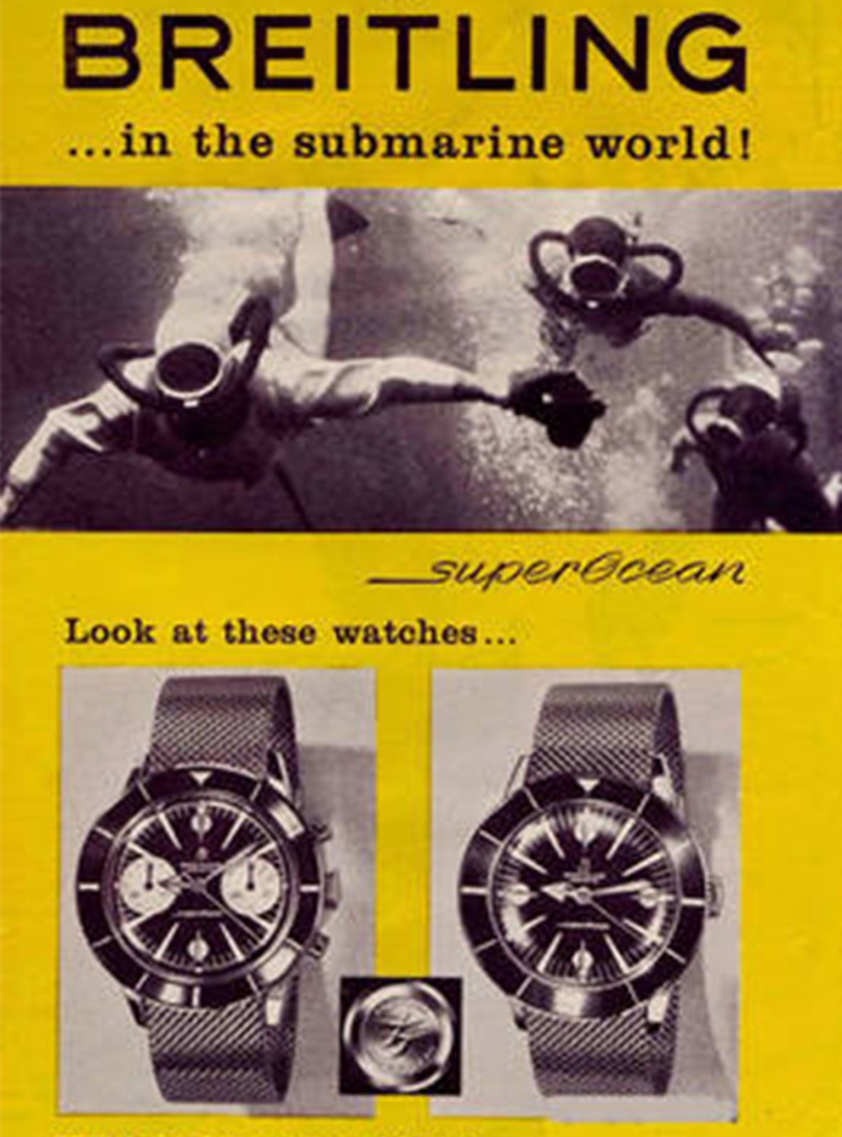 Breitling Capsule Collection Heritage 57 - Publicité ancienne