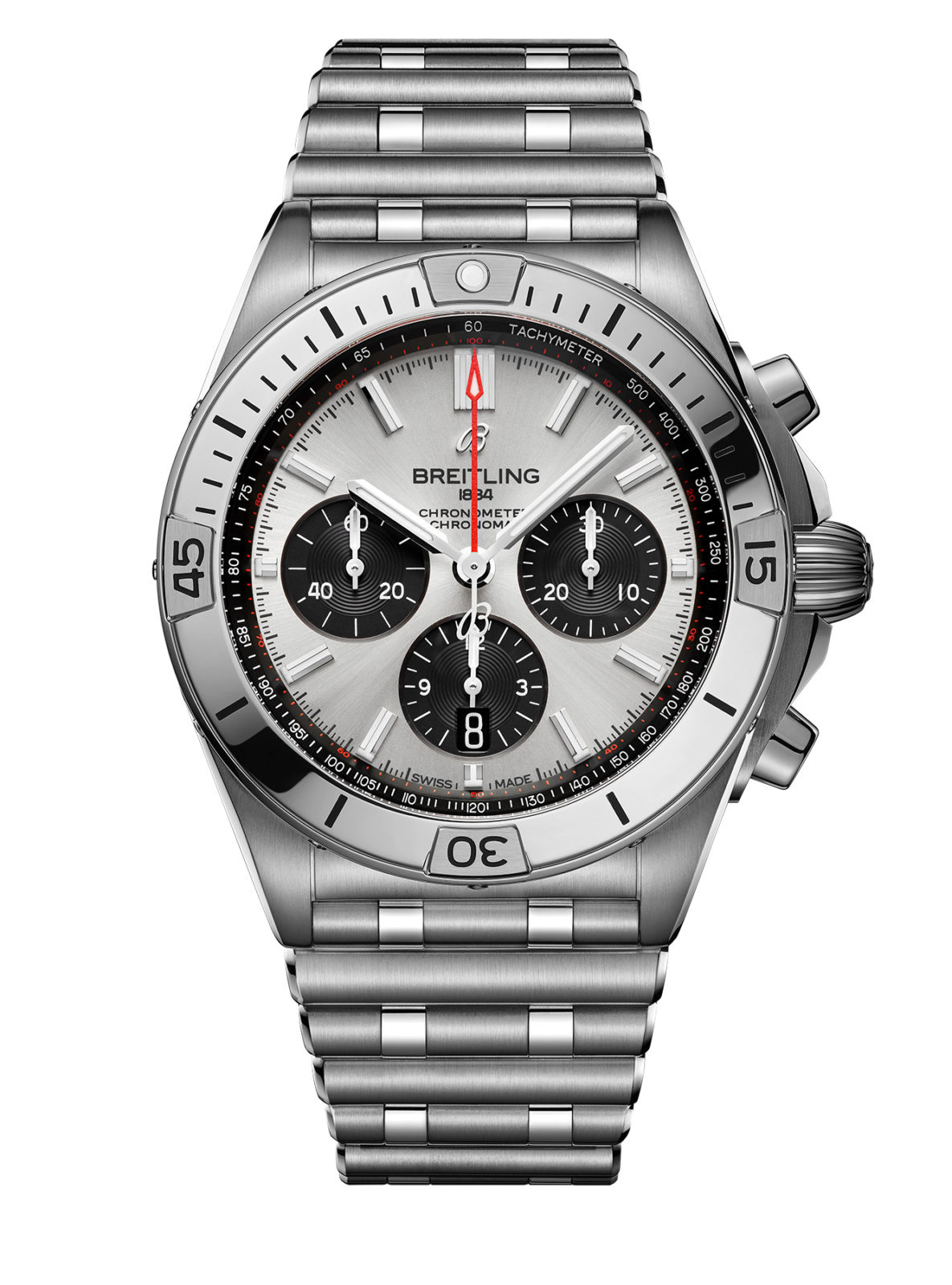 Nouvelle collection Breitling Chronomat - Breitling Chronomat B01 Silver