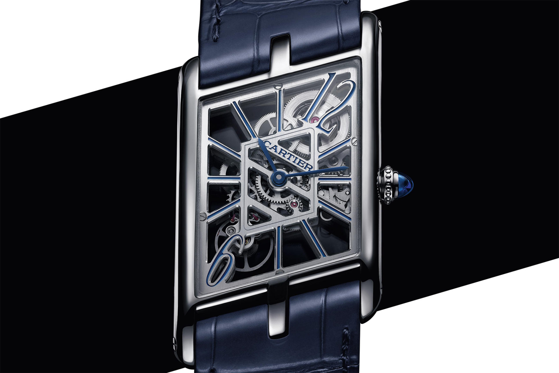 Cartier Watches & Wonders 2020 - Tank Asymétrique Squelette