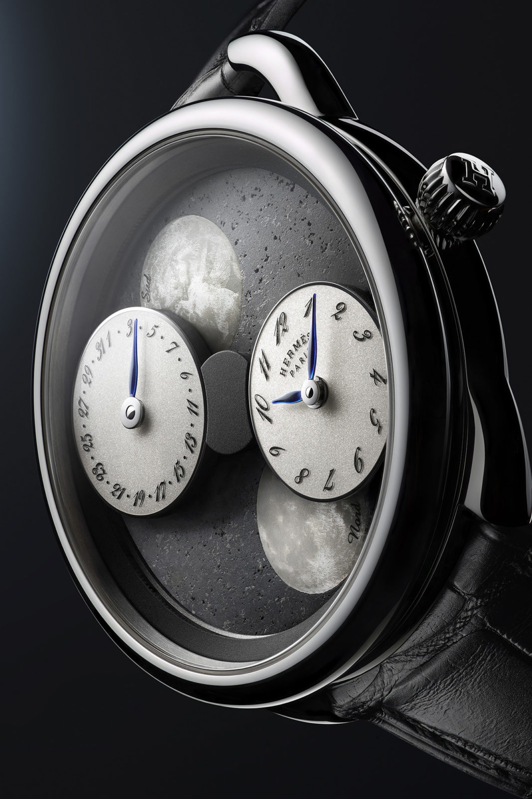 Hermès Watches & Wonders 2020 - Arceau l'Heure de la Lune Black Sahara