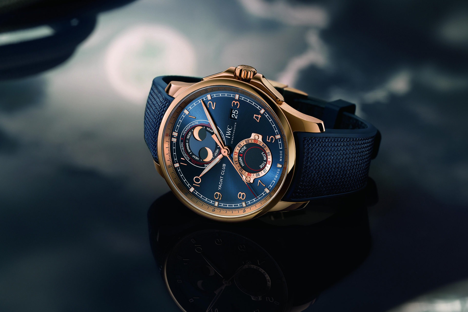 IWC Schaffausen Watches & Wonders 2020 - Yacht Club Moon & Tide