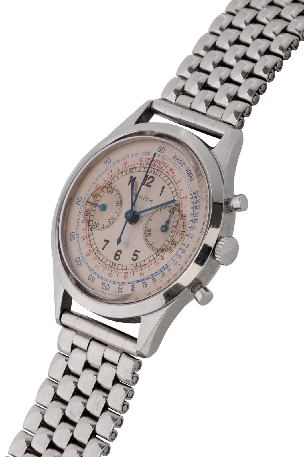 Antiquorum - Vente d'importantes montres récentes et de collection du 10 mai - Chronographe Zenith 136D