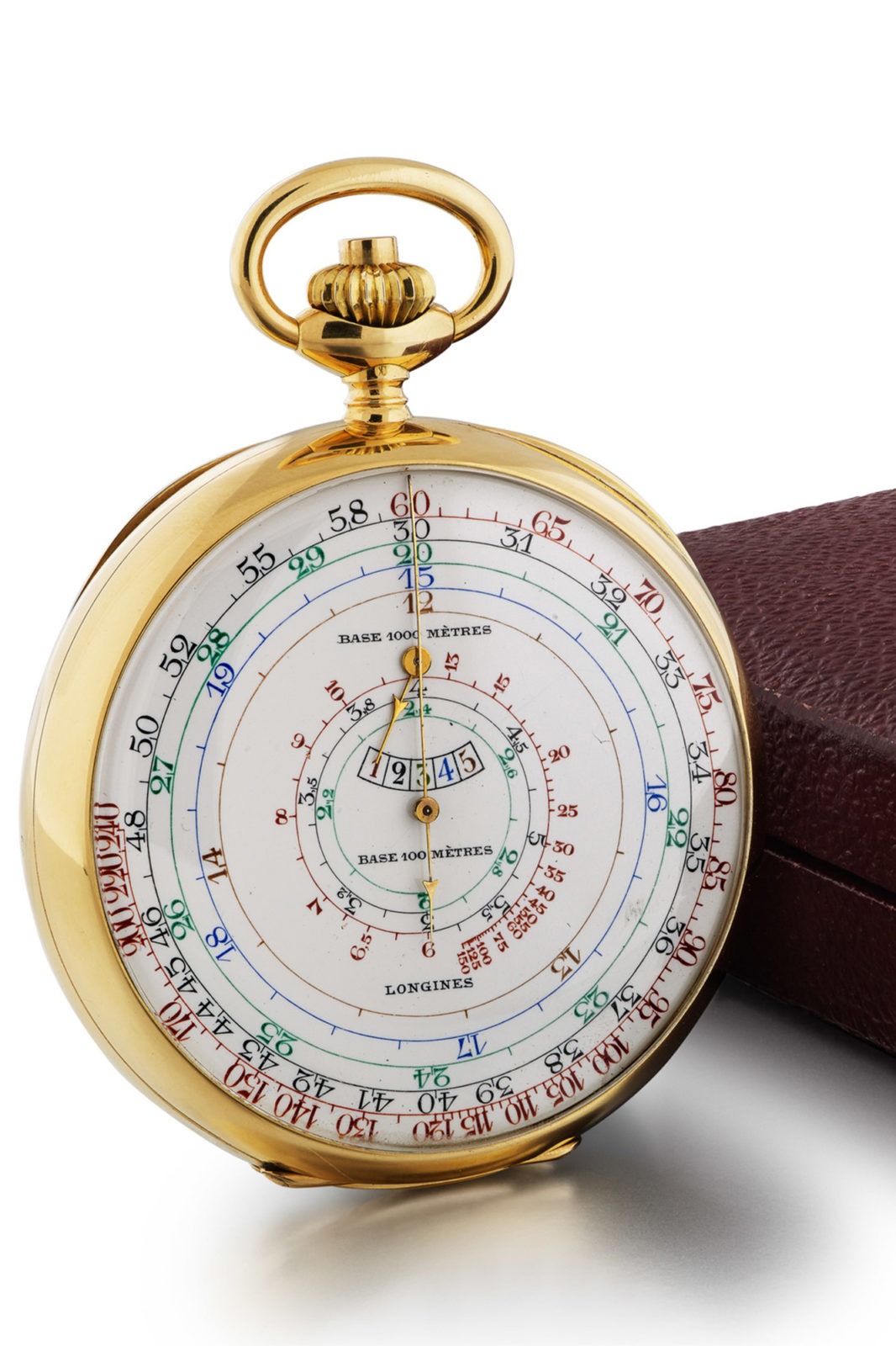 Antiquorum - Vente d'importantes montres récentes et de collection du 10 mai - Montre de poche Longines