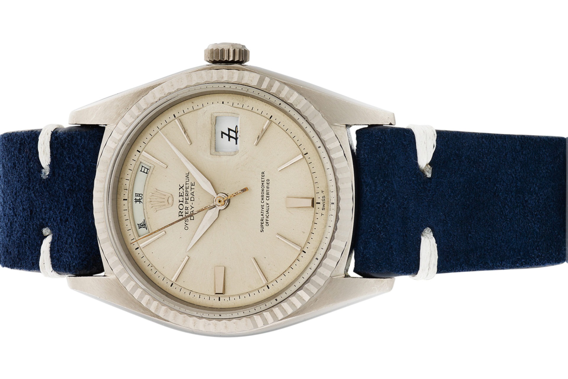 Antiquorum - Vente d'importantes montres récentes et de collection du 10 mai - Rolex Day-Date Calendrier Chinois