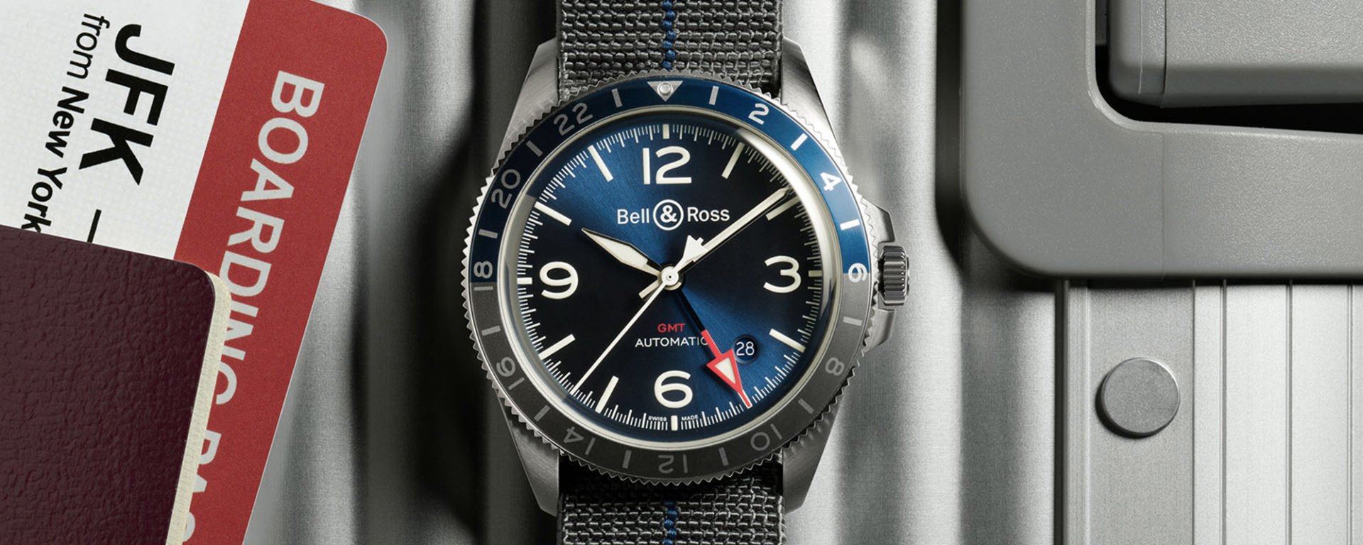 Bell & Ross nouveautés 2020 - BR V2-92 GMT Blue