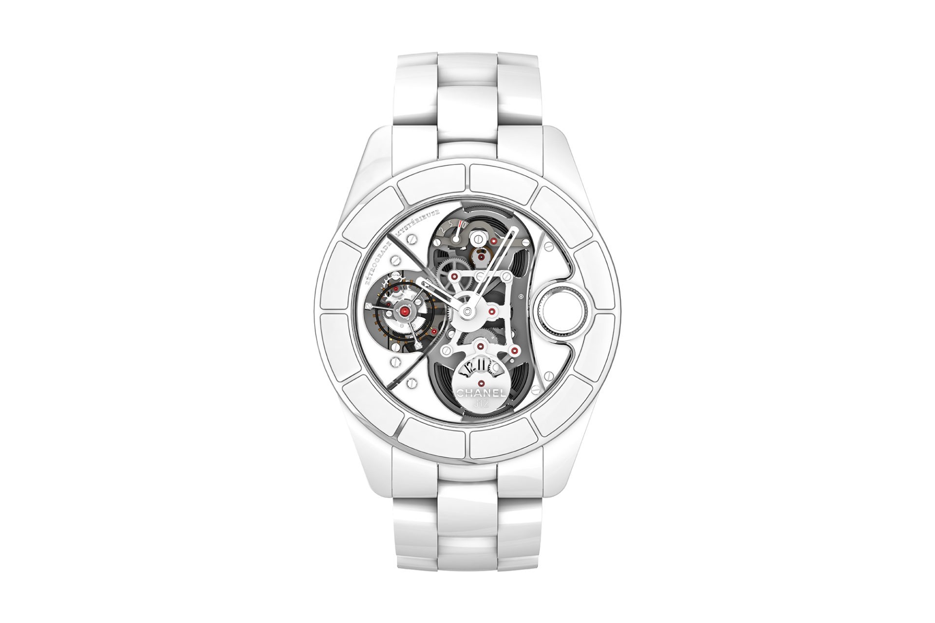 Chanel J12 - 20ème anniversaire - Année 2010 Retrograde mystérieuse