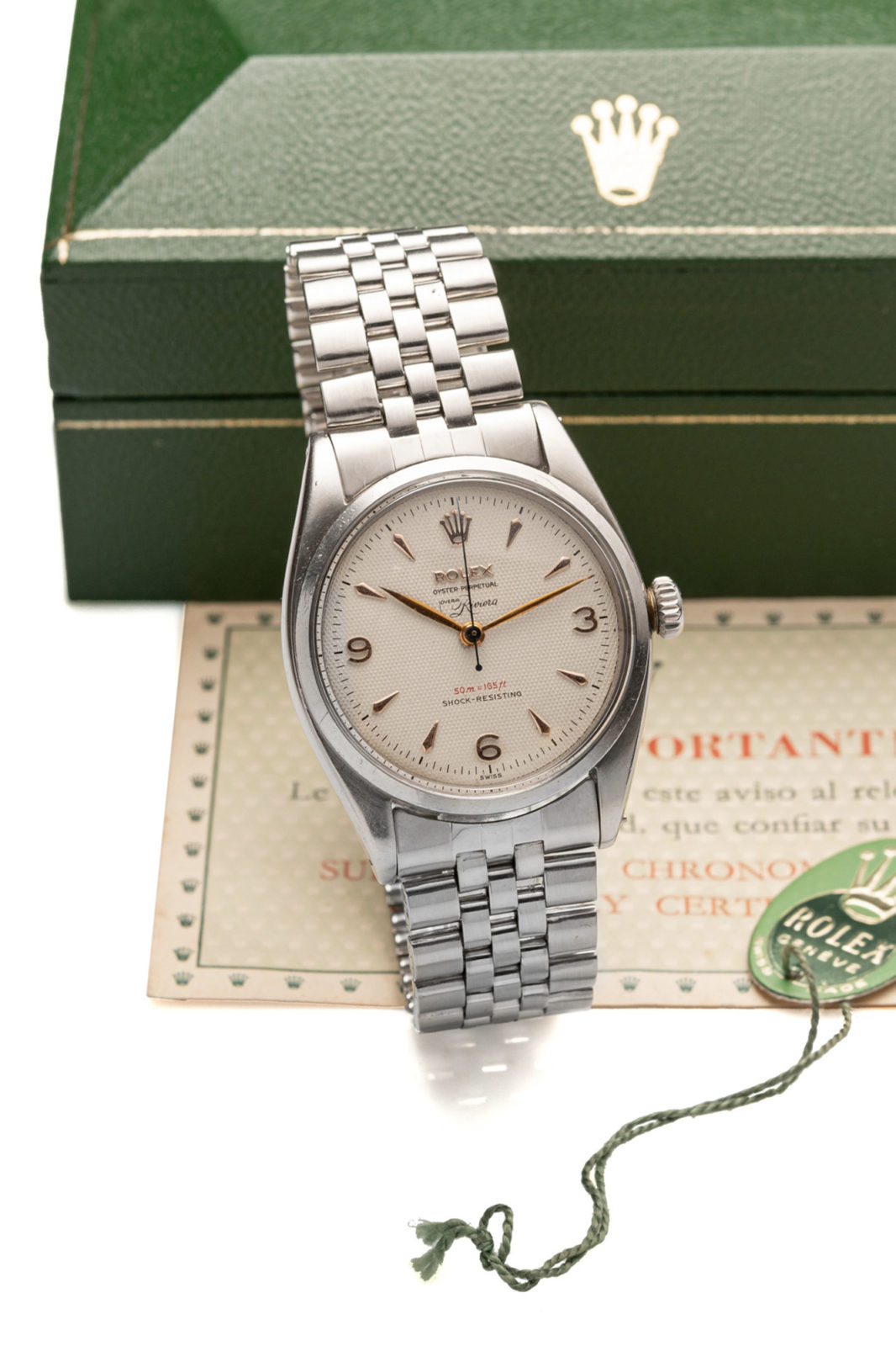 Antiquorum - Vente de montres du 28 juin - Rolex Oyster Perpetual Joyeria Riviera