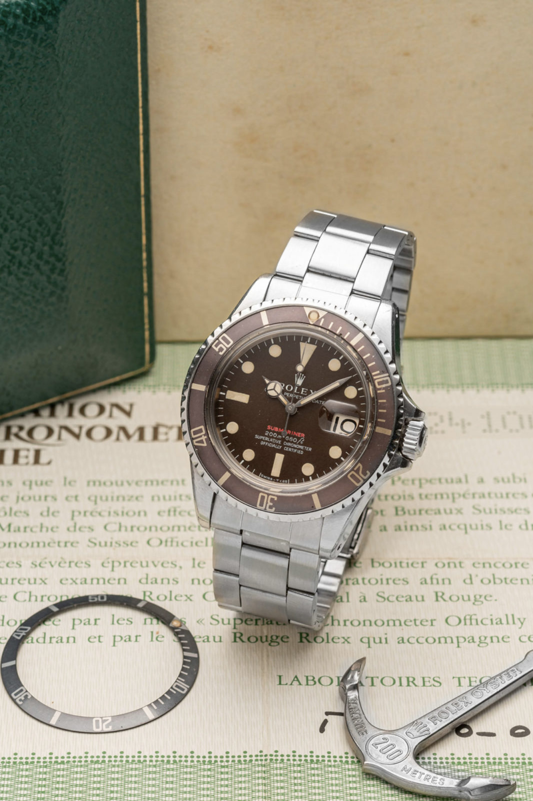 Antiquorum - Vente de montres du 28 juin - Rolex Red Submariner 1680