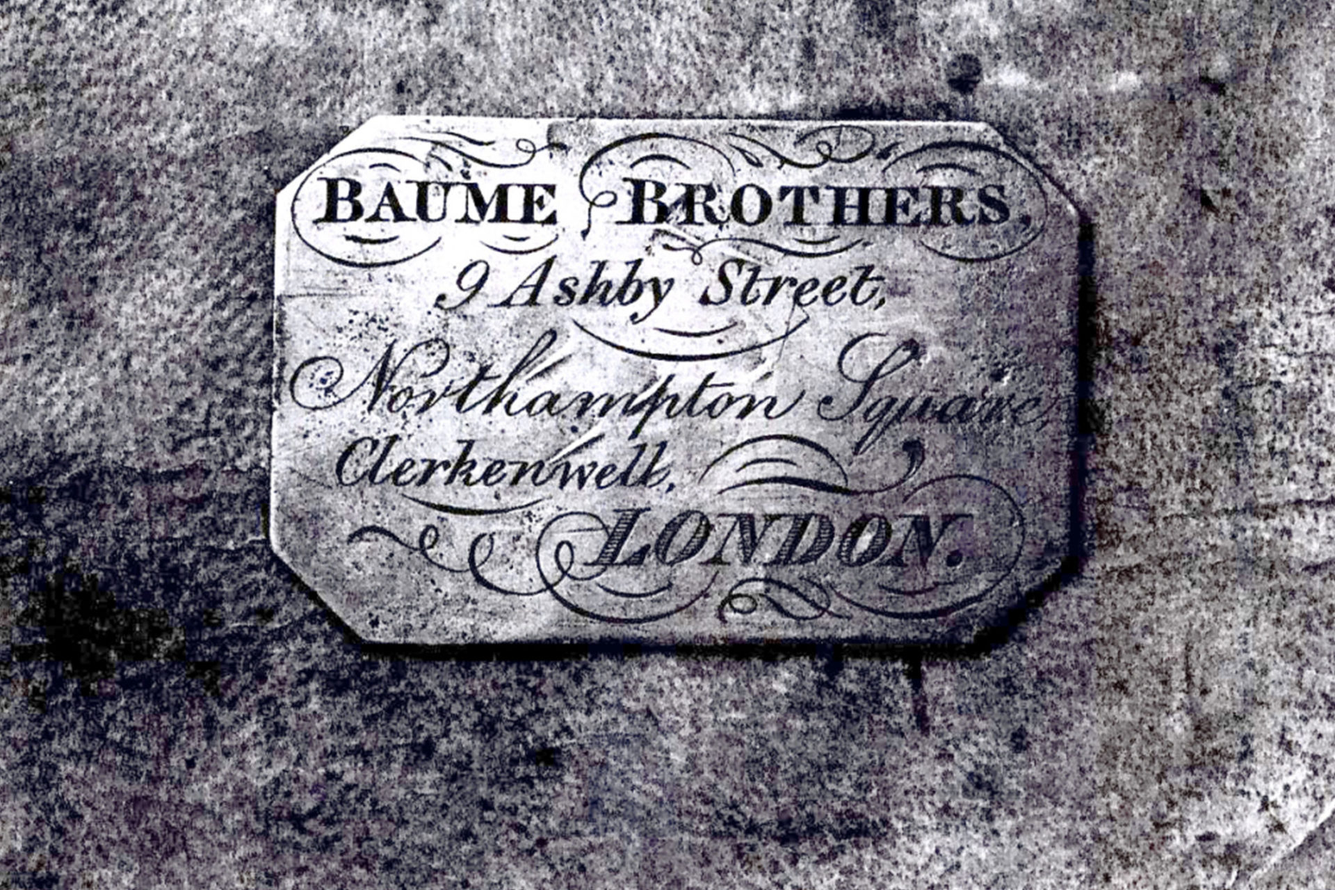 Baume & Mercier - Histoire - Baume Brothers London
