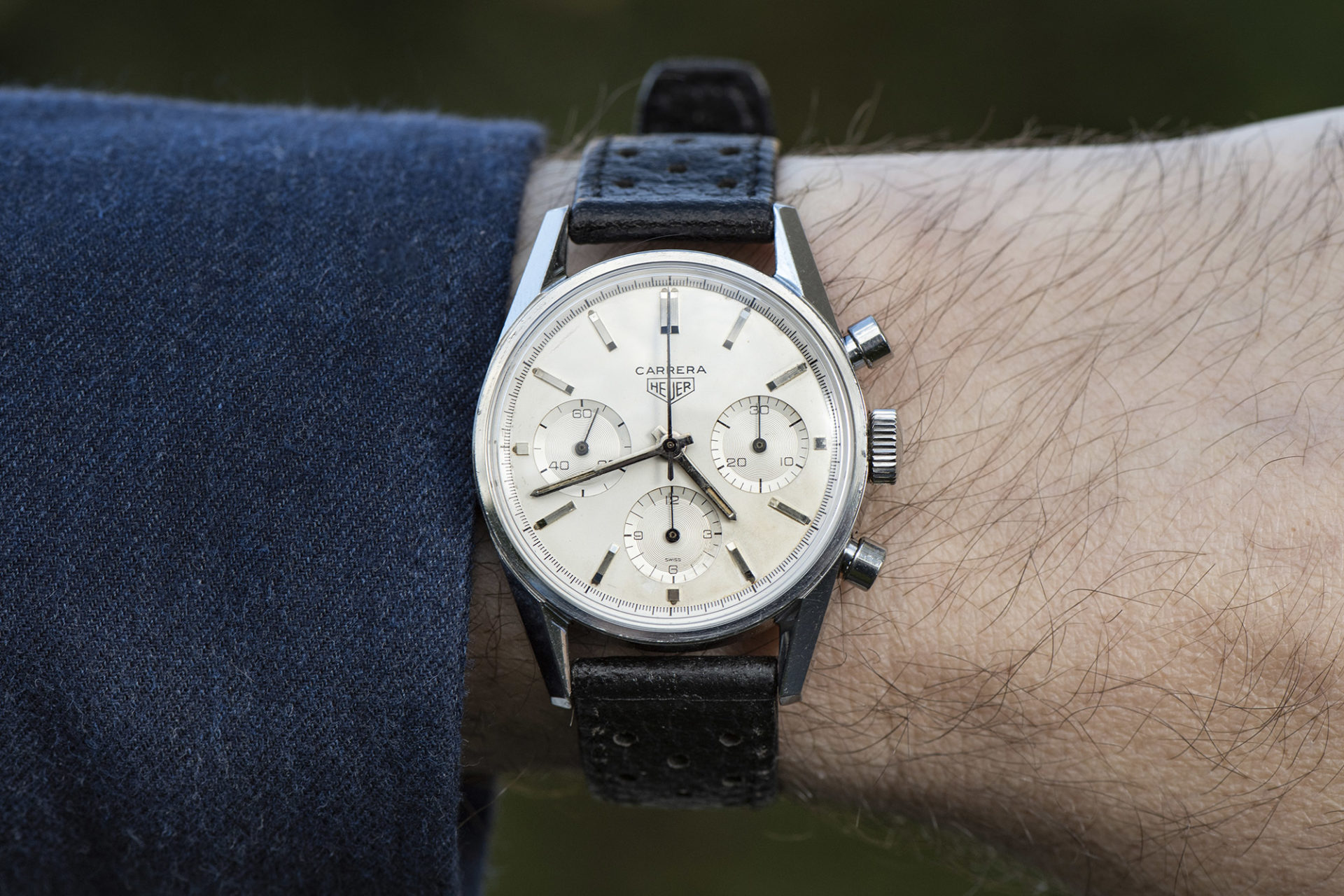 Heuer Carrera 2447S - Source : Claremont Vintage