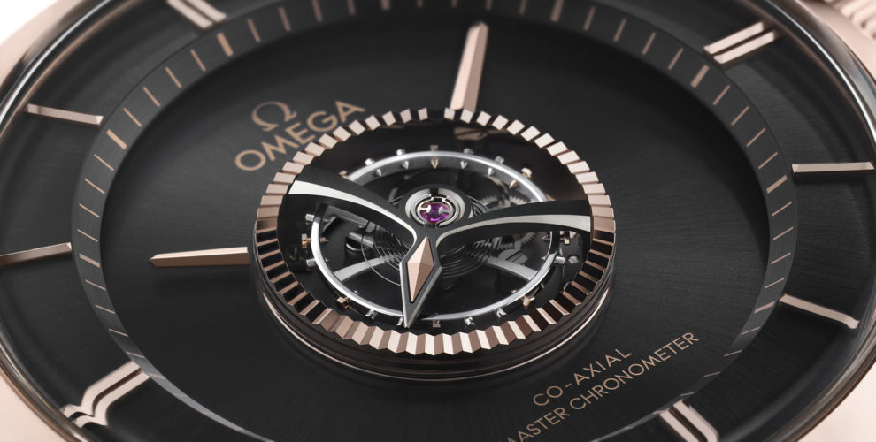 Omega De VIlle tourbillon Master Chronometer Le tourbillon au centre de l'univers