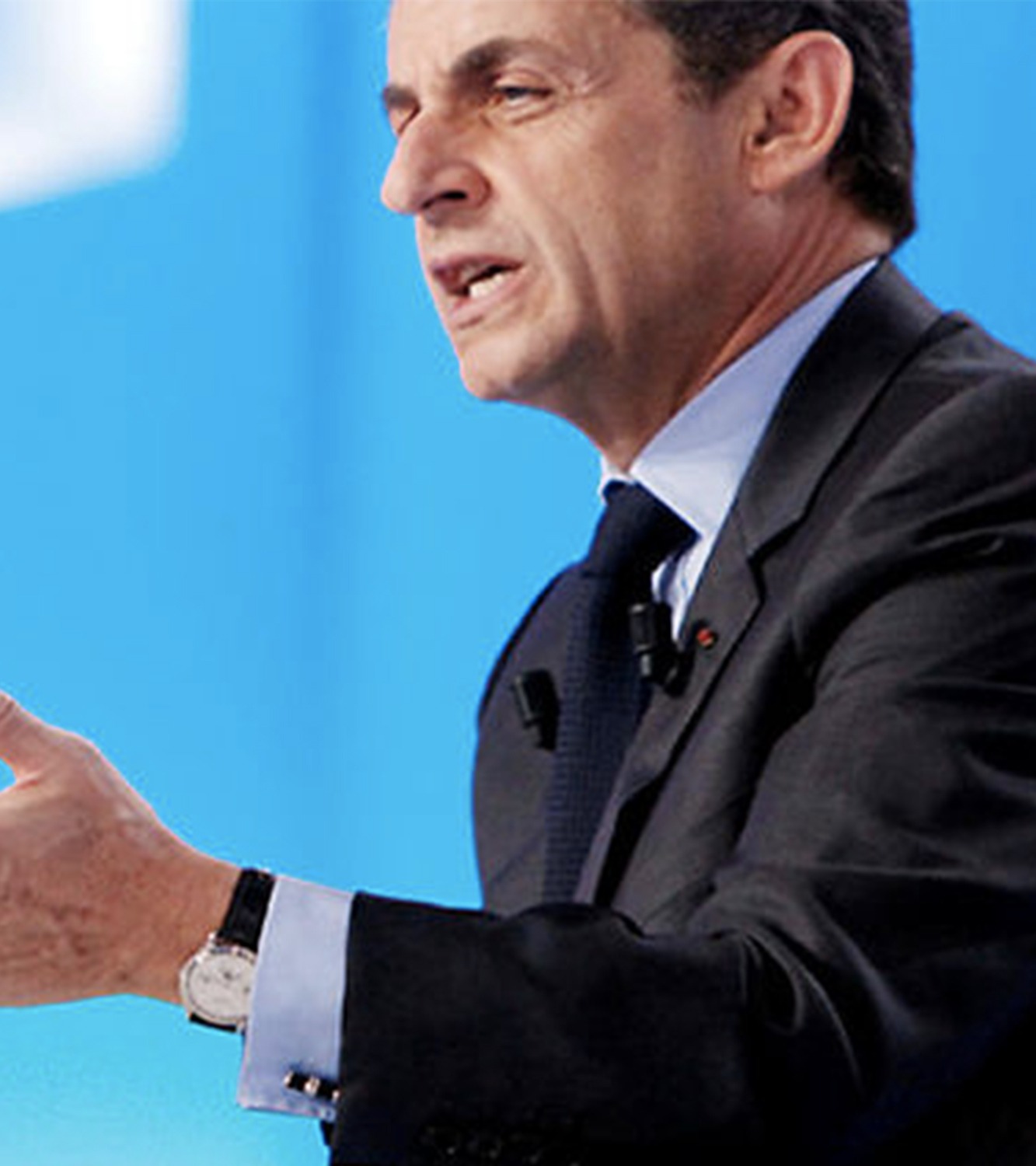 Nicolas Sarkozy et sa Patek Philippe