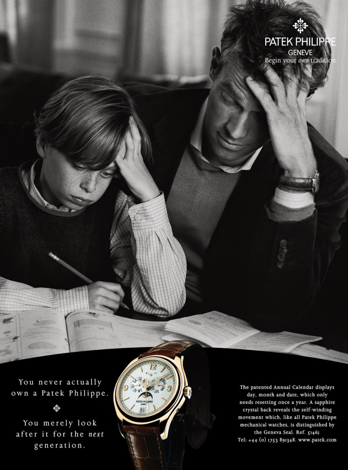 Publicité Patek Philippe