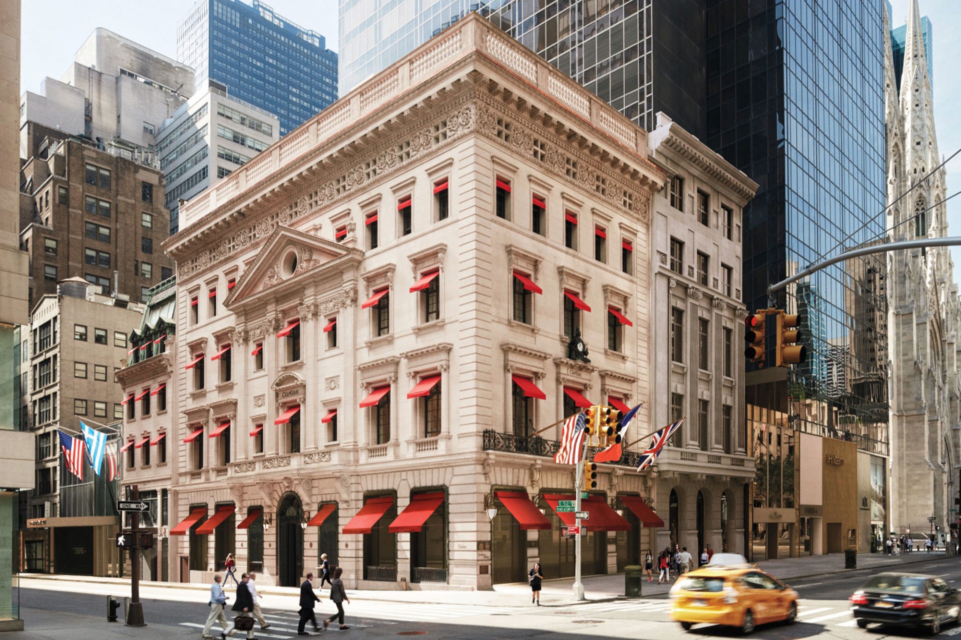 Boutique Cartier à New-York aujourd'hui