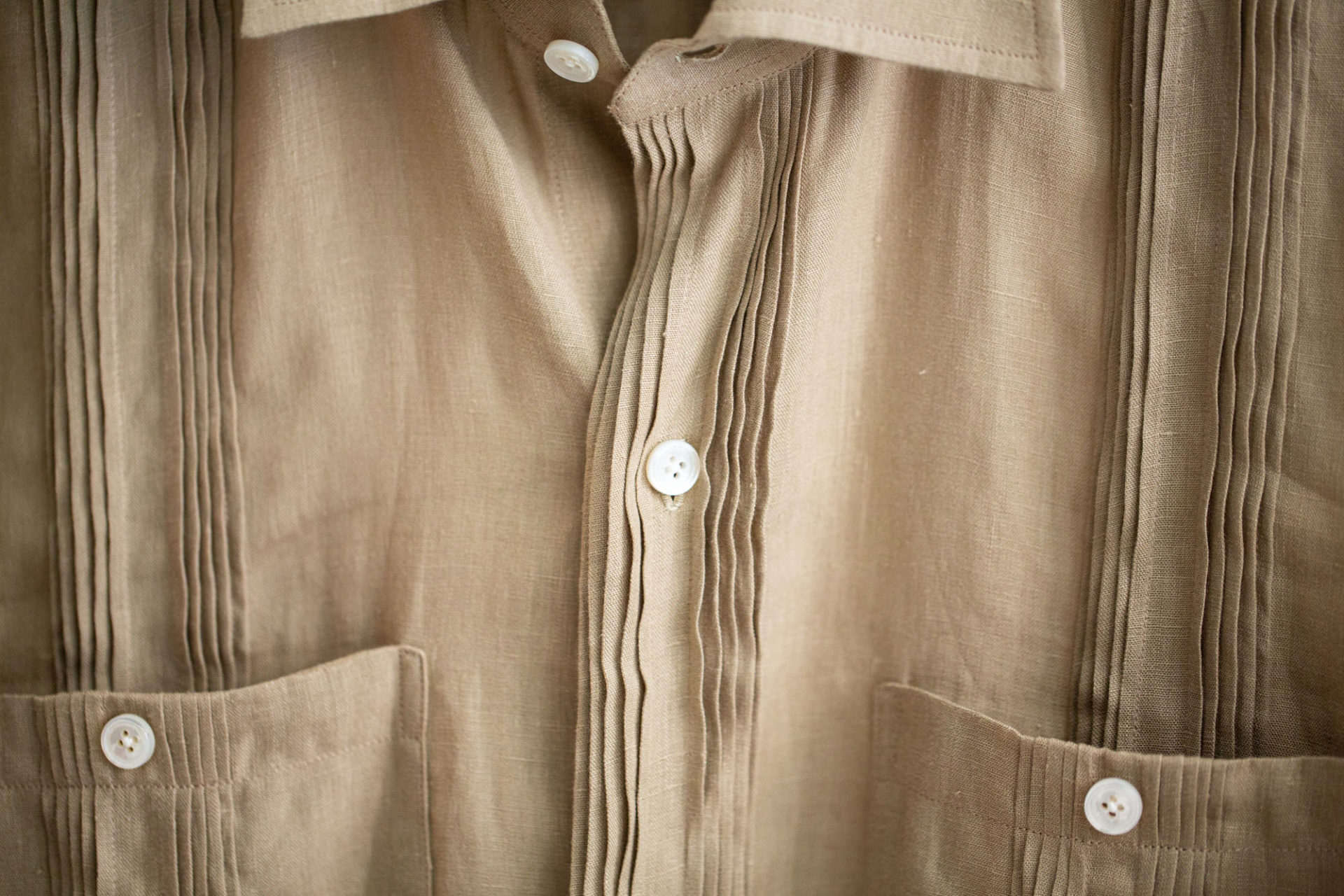 Daniel Levy - Chemises sur-mesure - Chemise guayabera