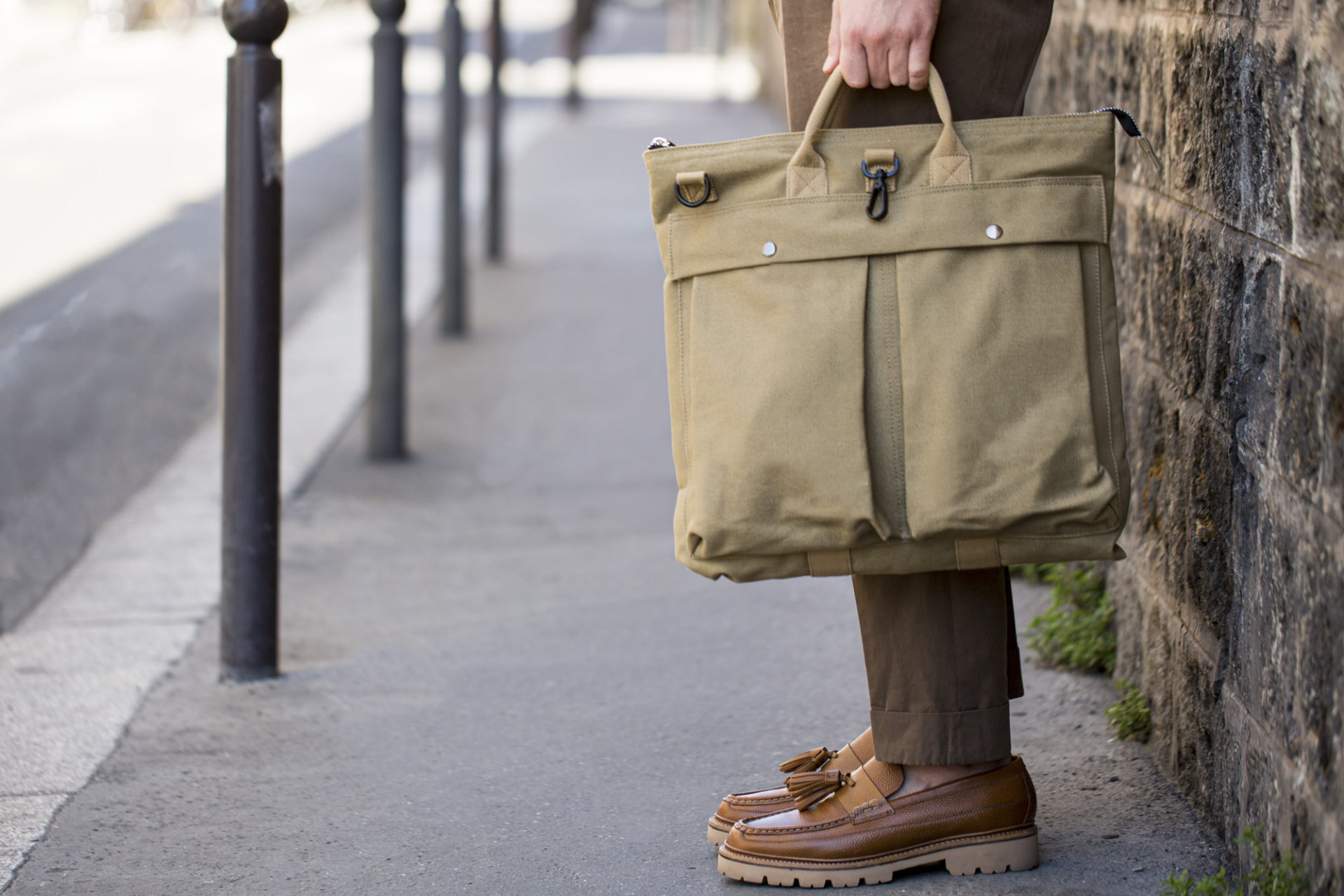 Maverick Helmet Bag - Joseph Bonnie - Sable