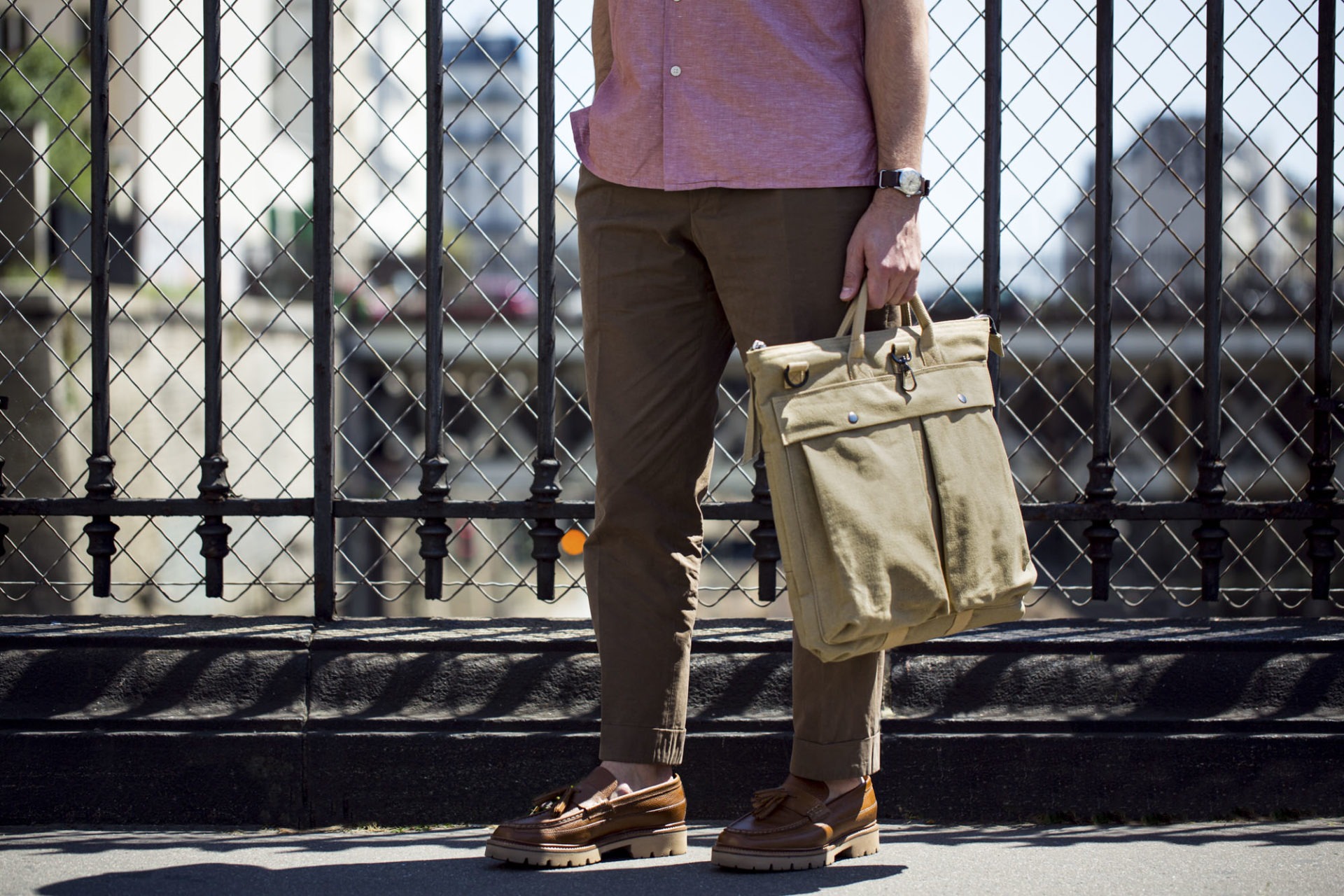 Maverick Helmet Bag - Joseph Bonnie - Sable