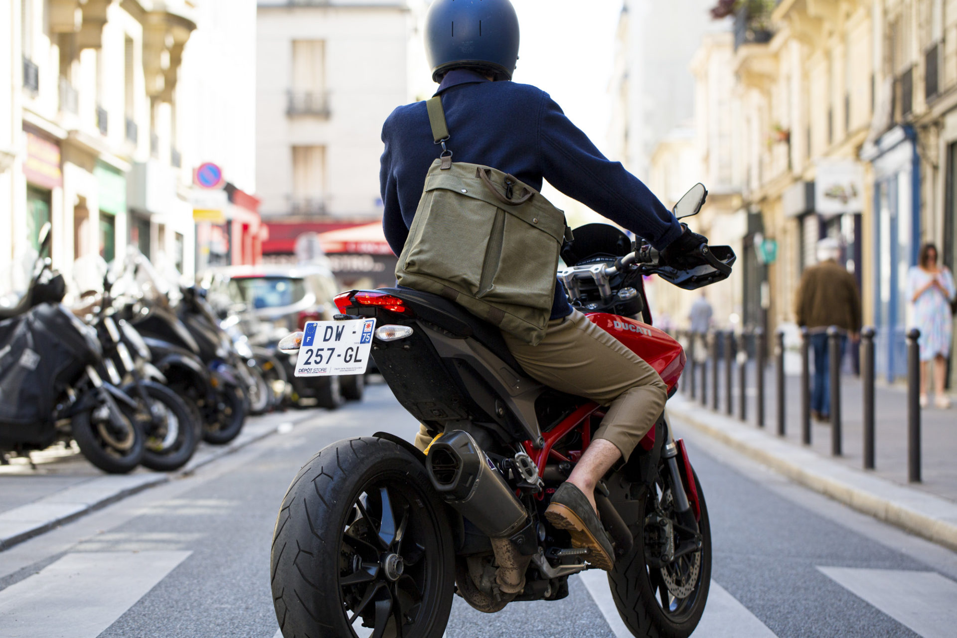 Maverick Helmet Bag - Joseph Bonnie - Olive