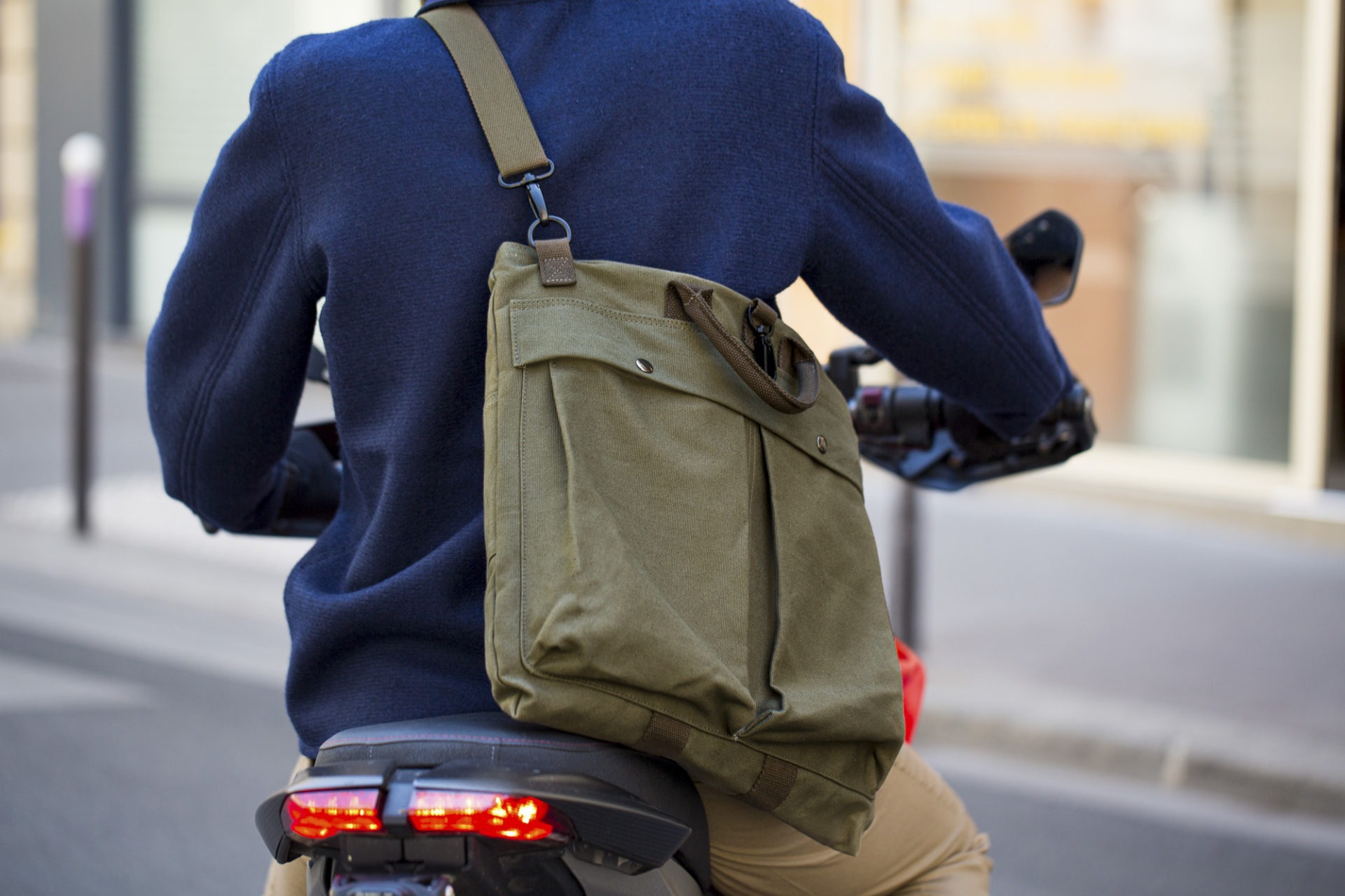 Maverick Helmet Bag - Joseph Bonnie - Olive