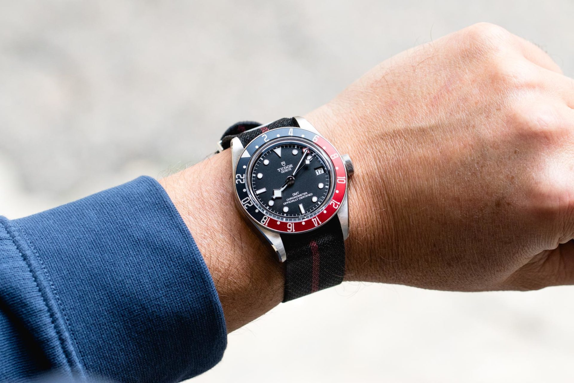 Le Tone & sa Tudor Black Bay GMT