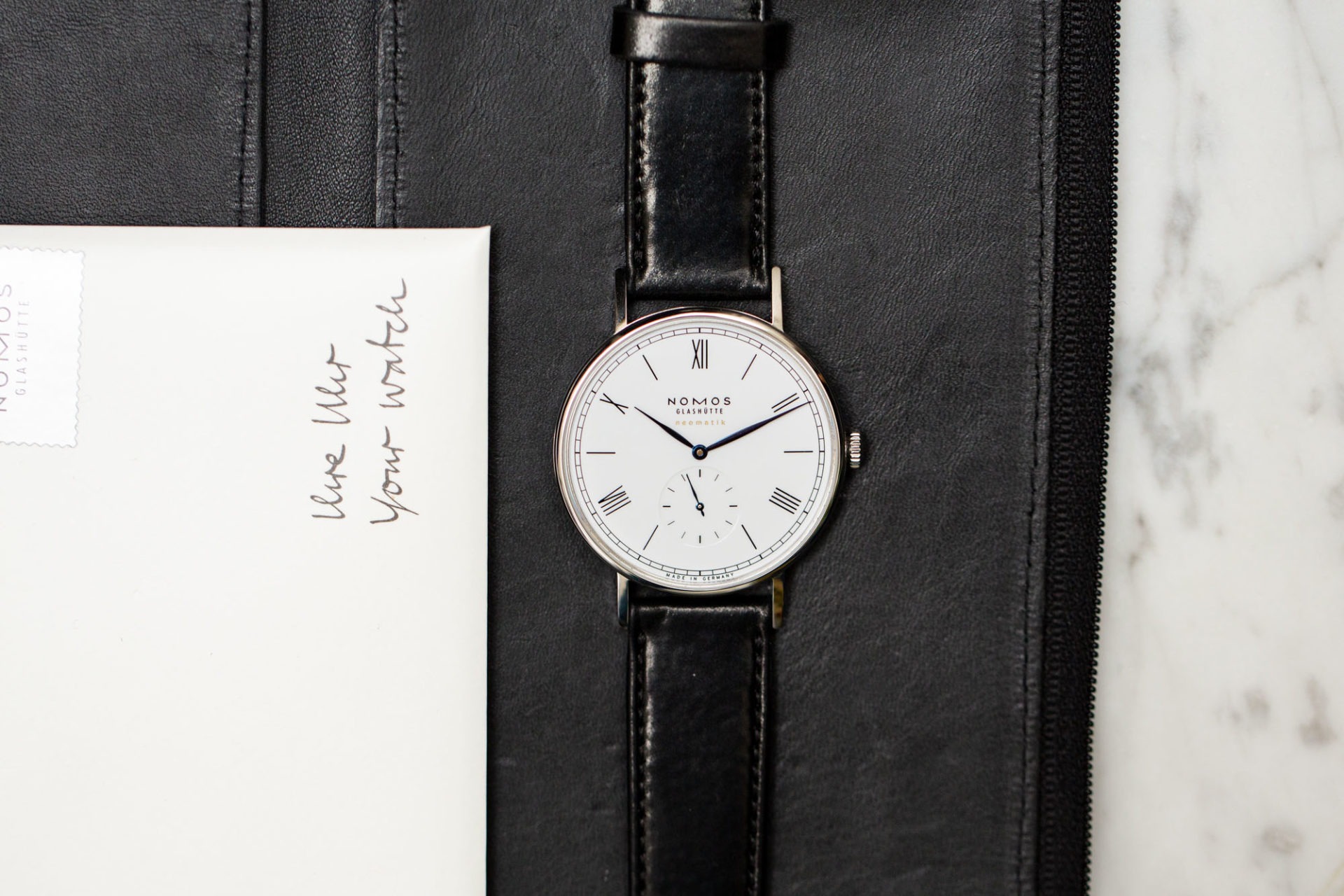 Nomos Glashütte Ludwig Neomatik 39 175 ans d'horlogerie à Glashütte