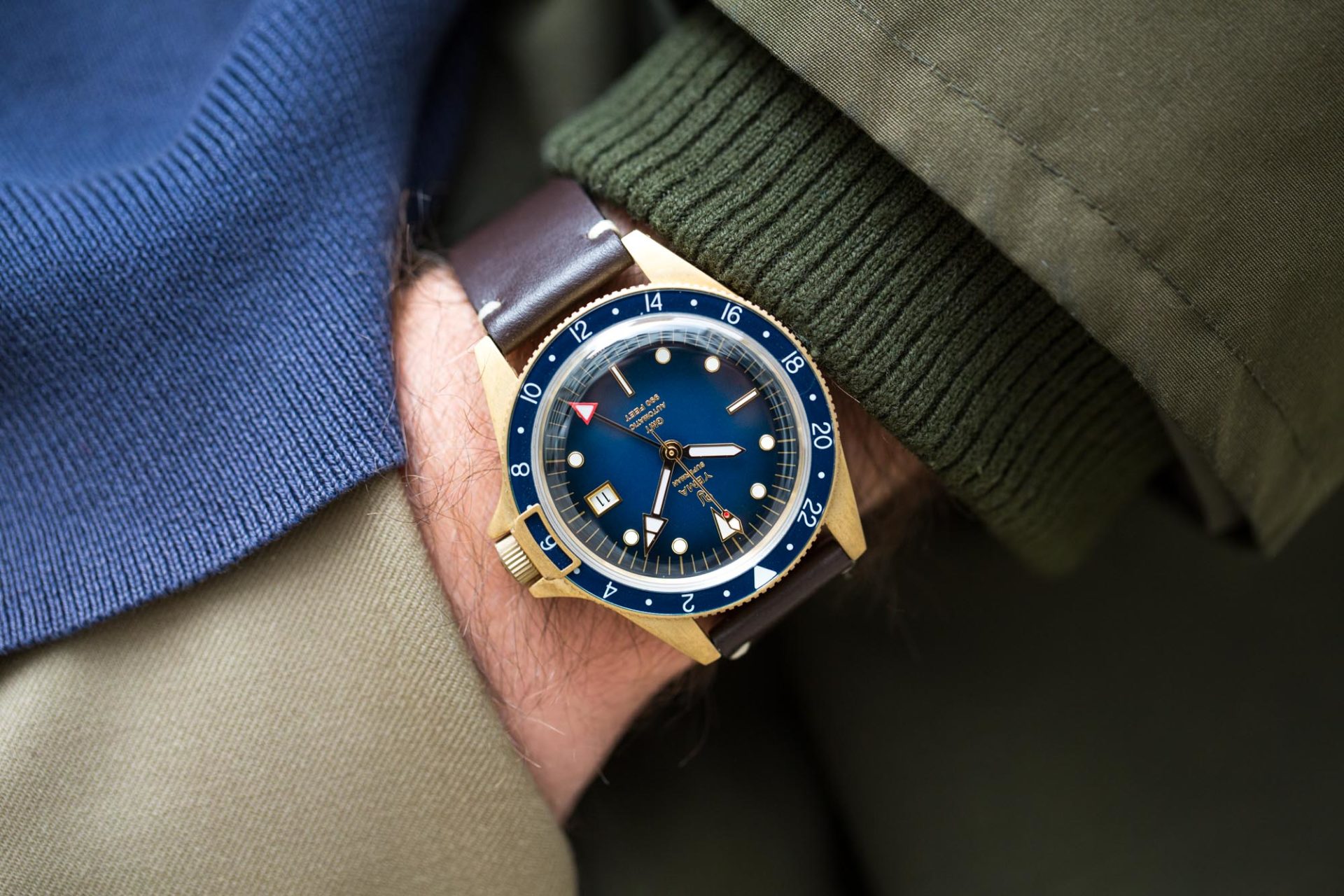 Yema Superman GMT Bronze