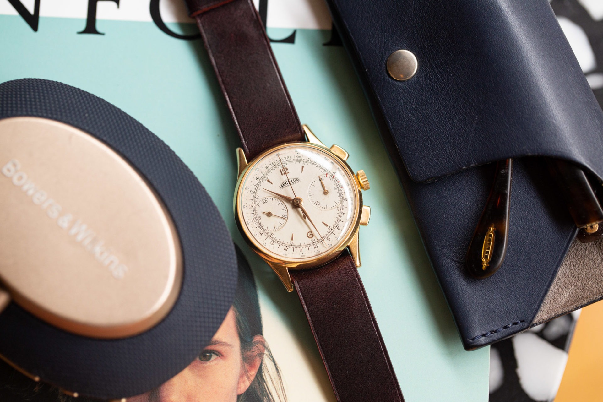 Angelus Chronographe - Sélection de montres vintage chez Joseph Bonnie