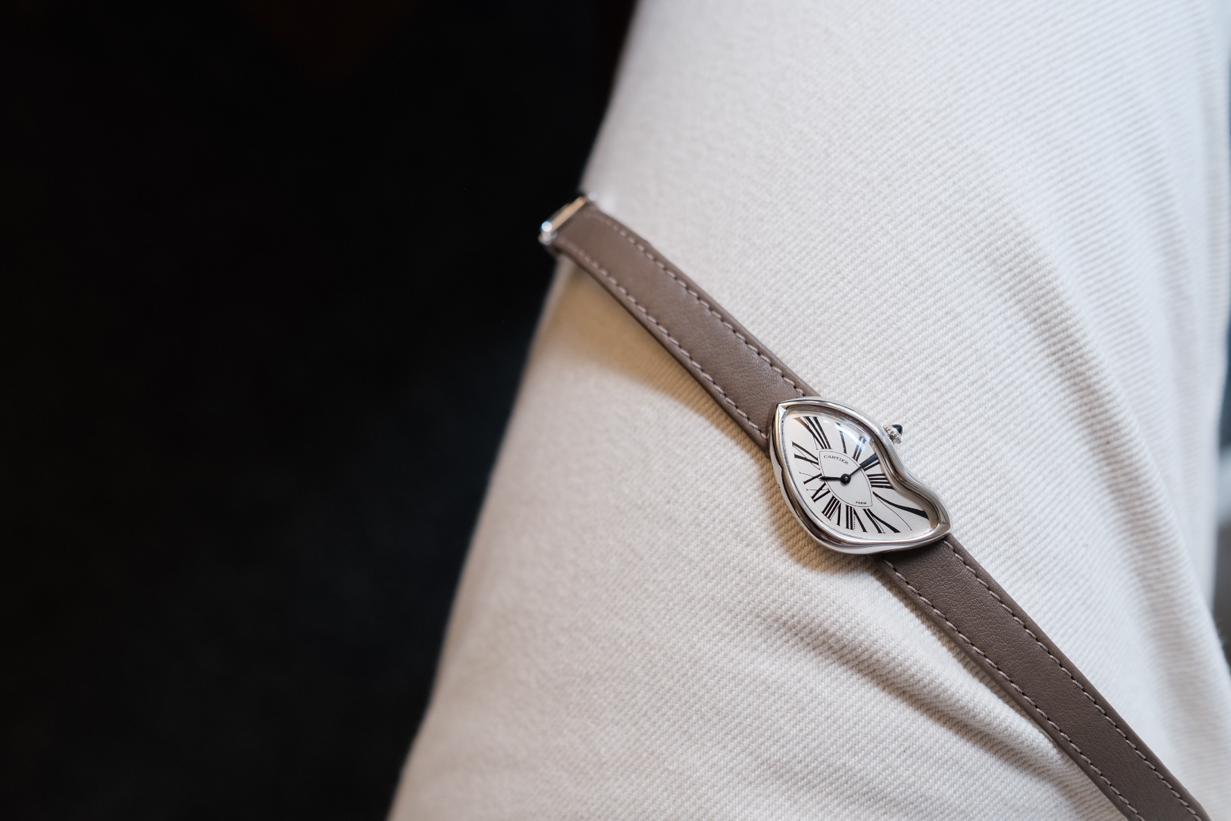 Cartier Crash Platine - Vente aux enchères Phillips du 6/7 novembre 2020