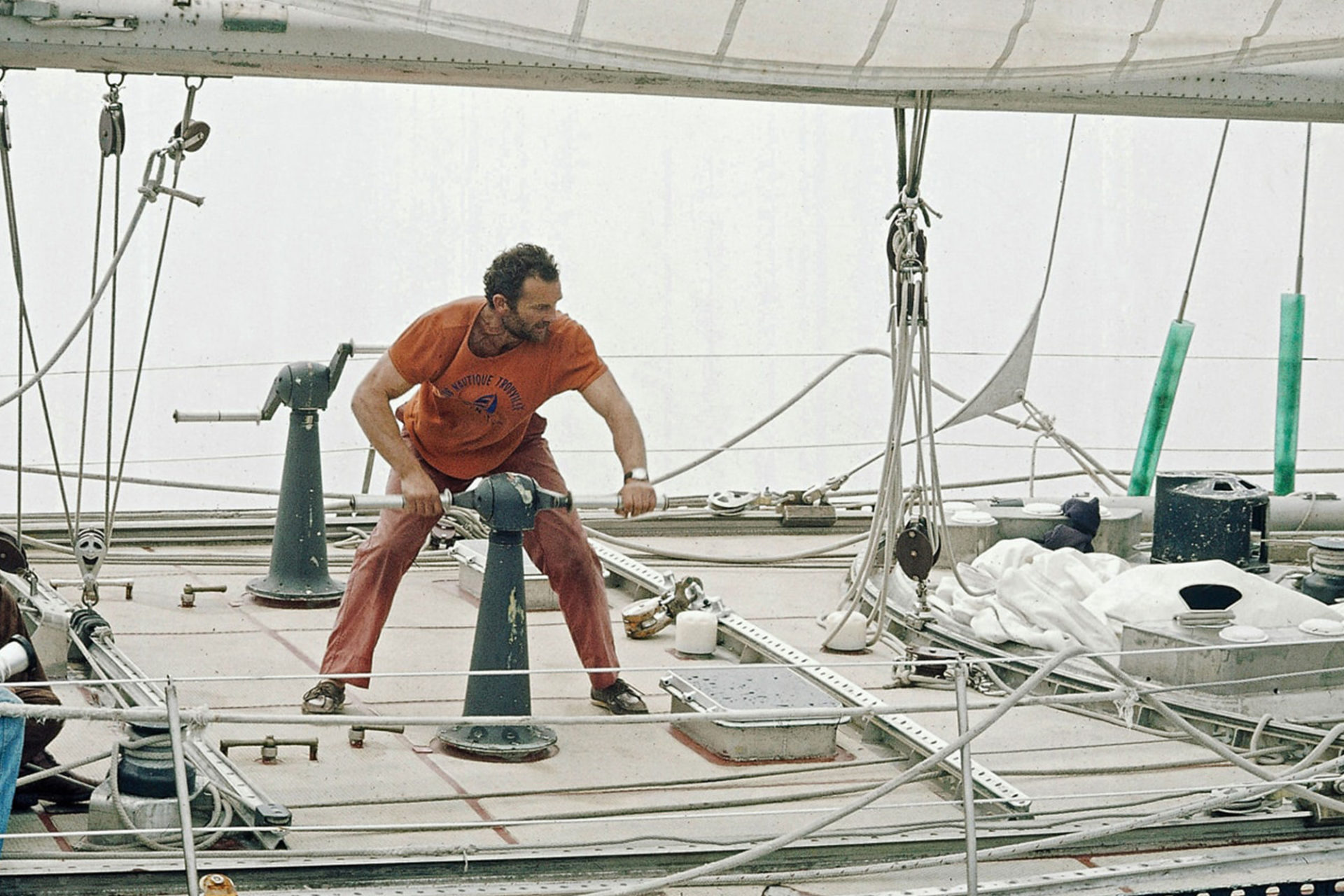 Eric Tabarly ©Bernard Rubinstein