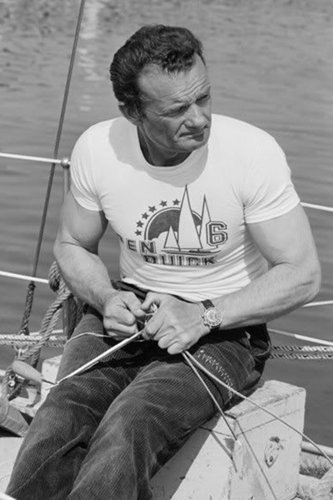 Eric Tabarly ©Jean Guichard