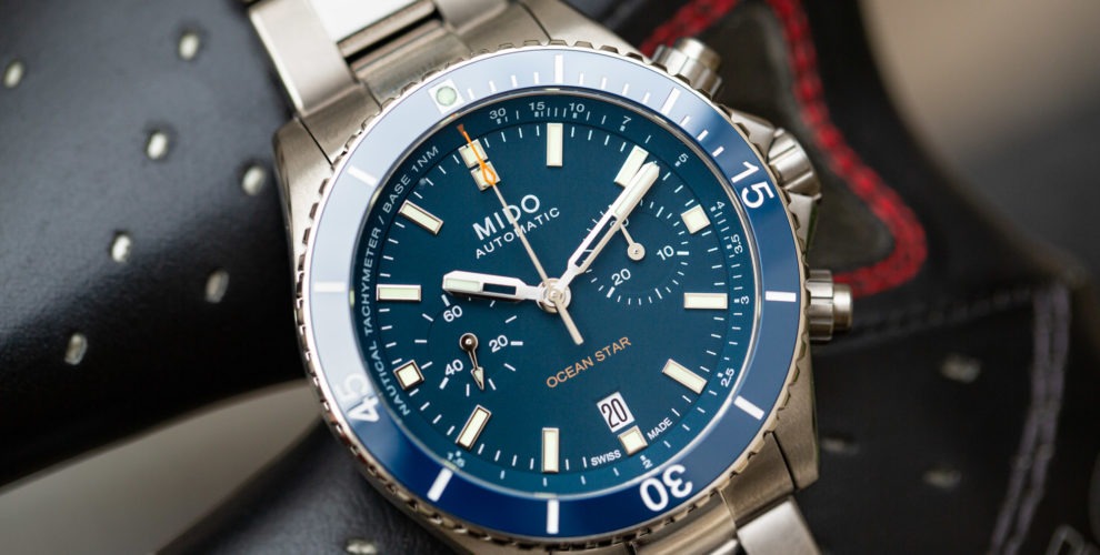 MIDO OCEAN STAR CHRONOGRAPHE Le chronographe des mers