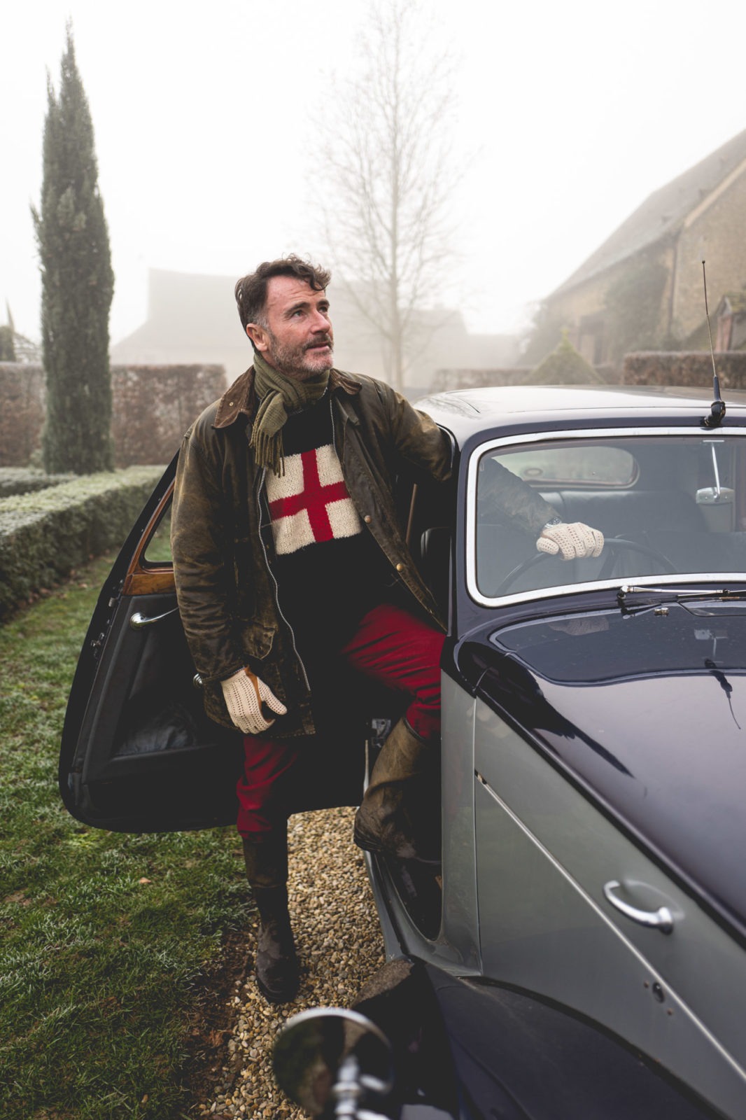 Philippe Dubreuil et sa Bentley MK VI