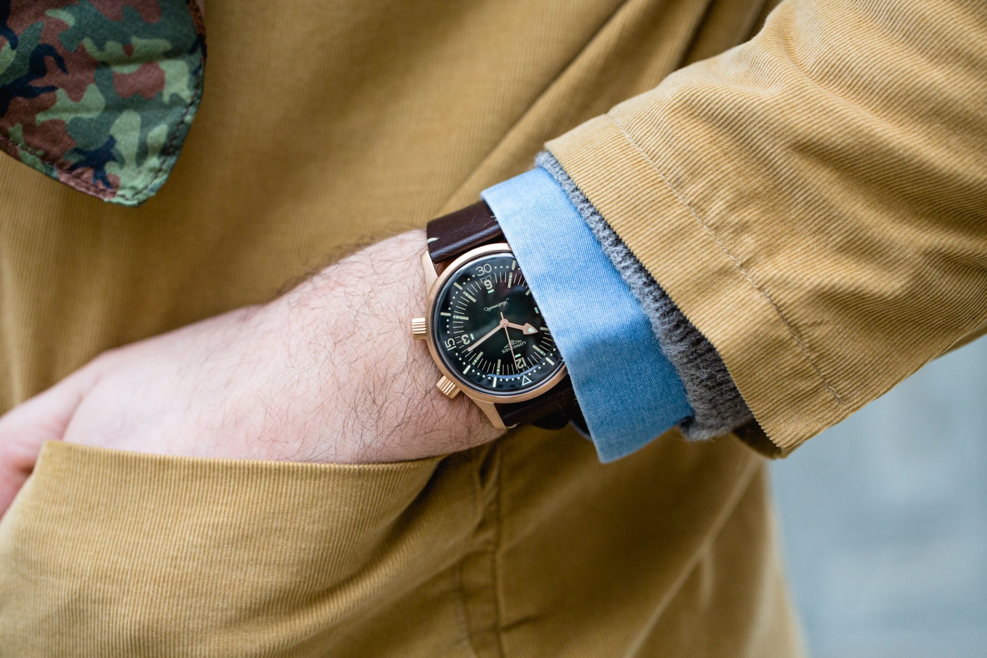 The Longines Legend Diver Bronze