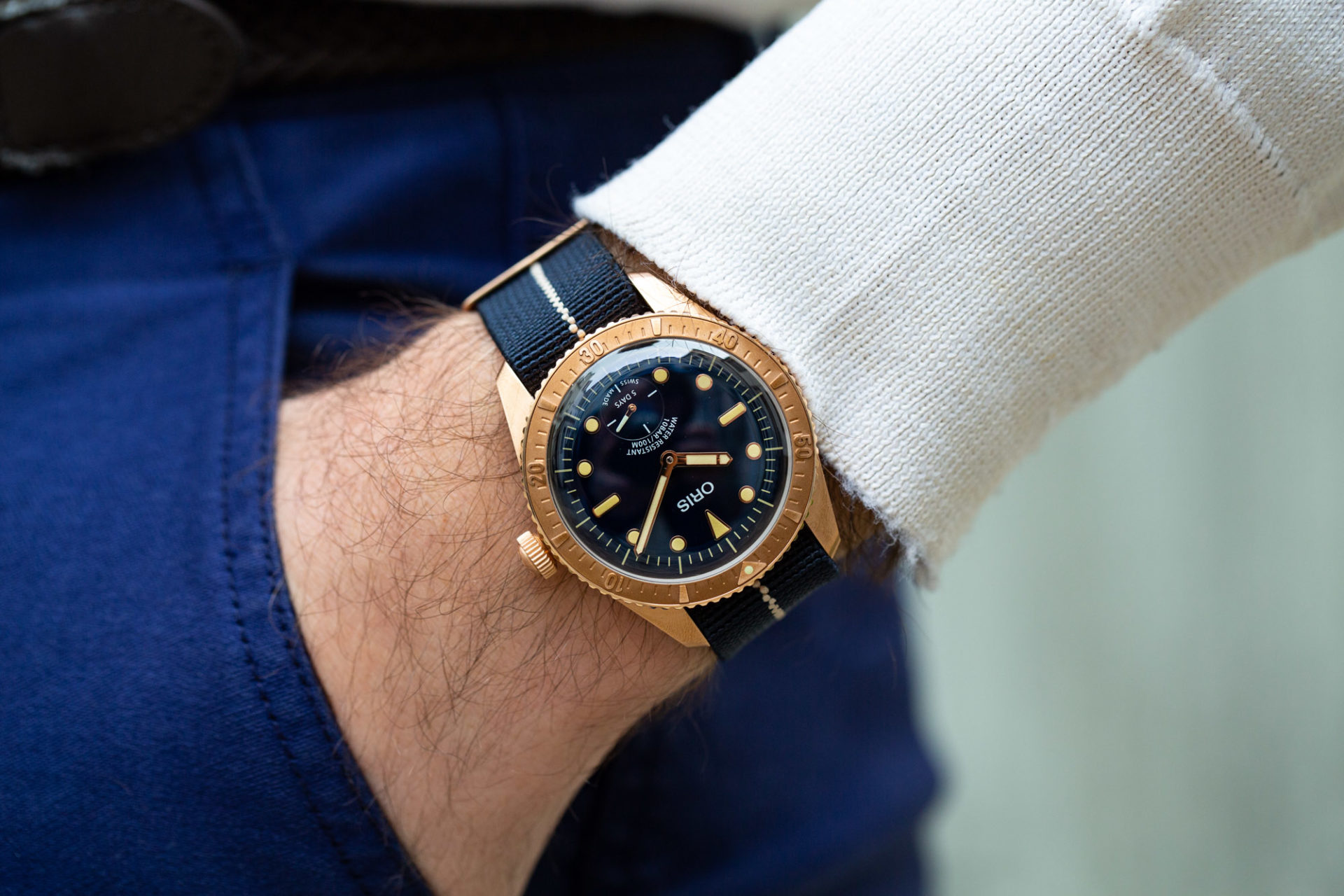 Oris Carl Brashear Calibre 401 Limited Edition