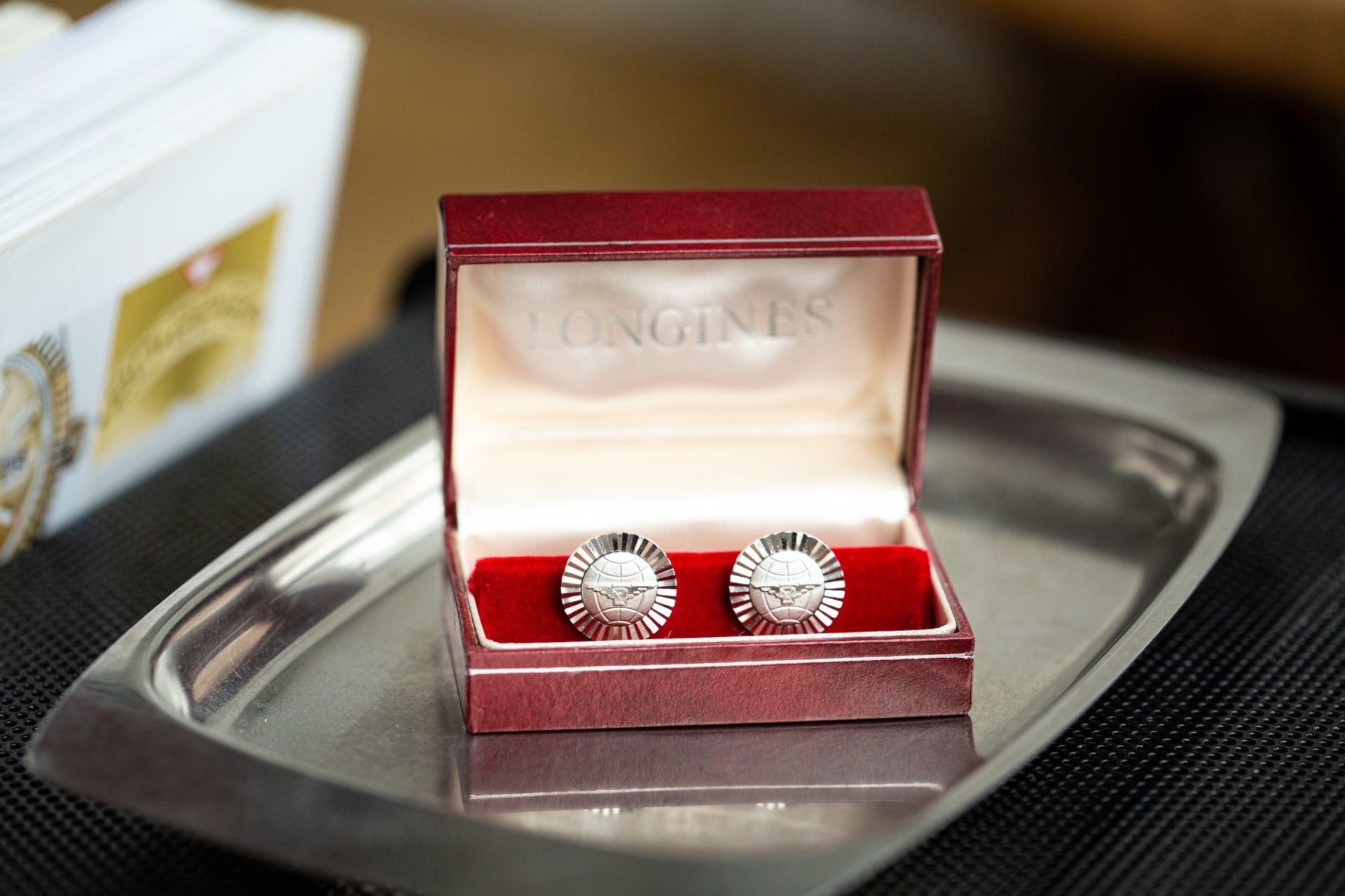 Longines - Boutons de manchettes - Les objets chez Joseph Bonnie