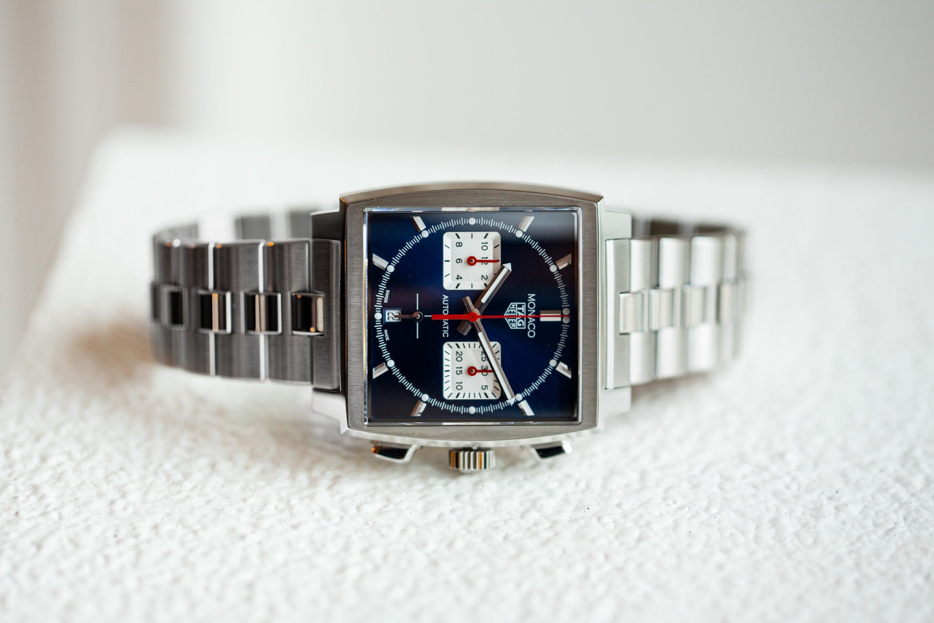 TAG Heuer Monaco bracelet acier