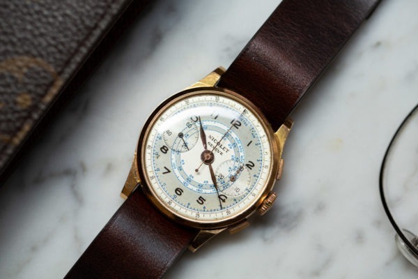 Chronographe Nicolet Genève - Sélection de montres vintage Joseph Bonnie