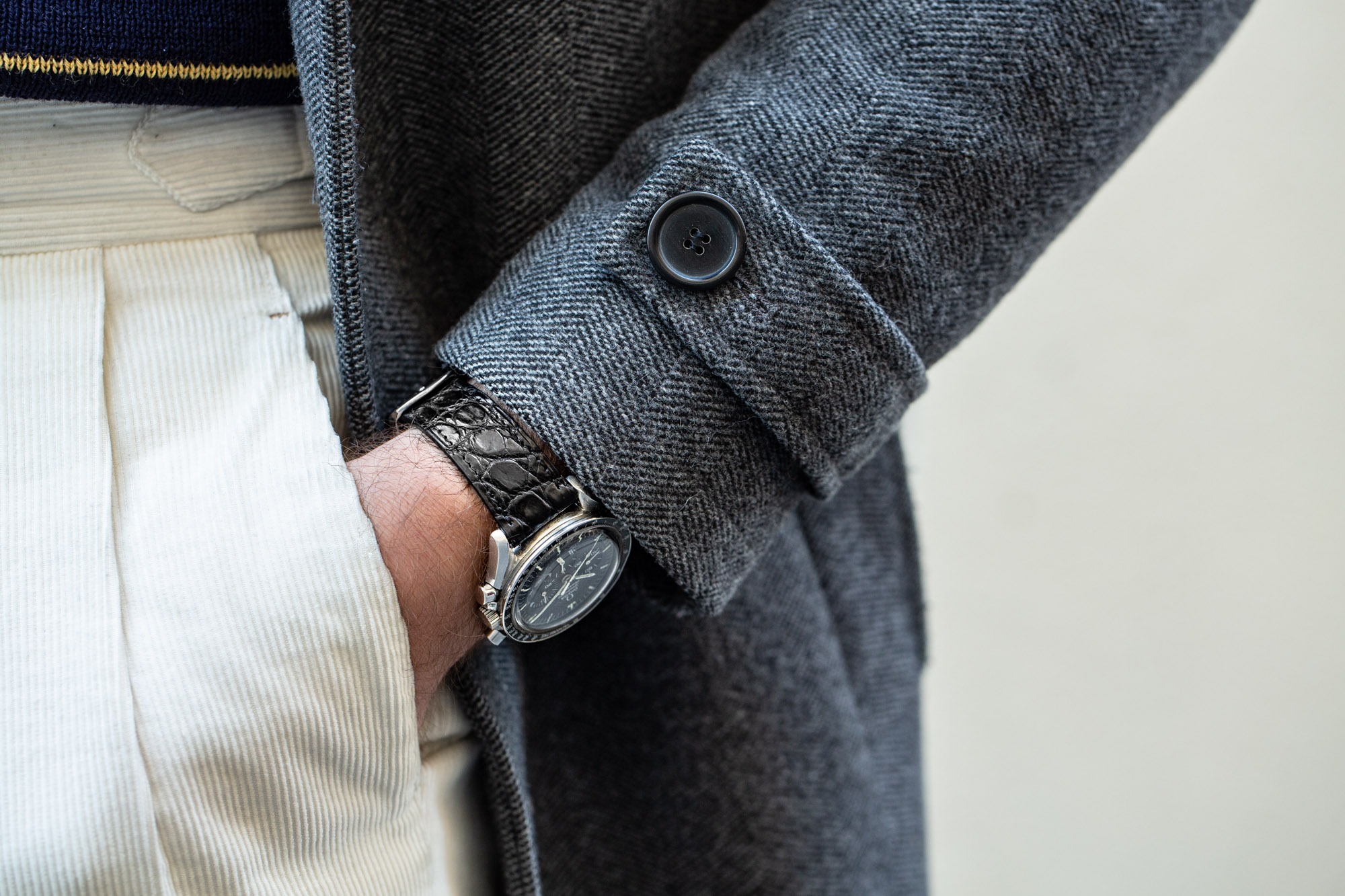 Bracelet de montre en crocodile - Joseph Bonnie