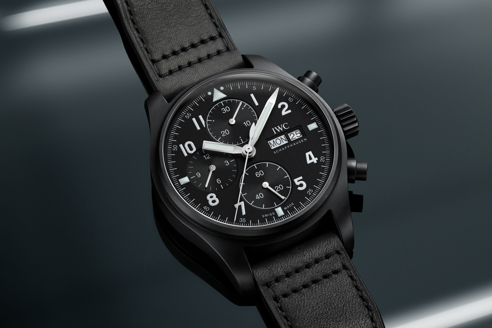 IWC Montre d’Aviateur Chronographe Édition « Tribute to 3705 »