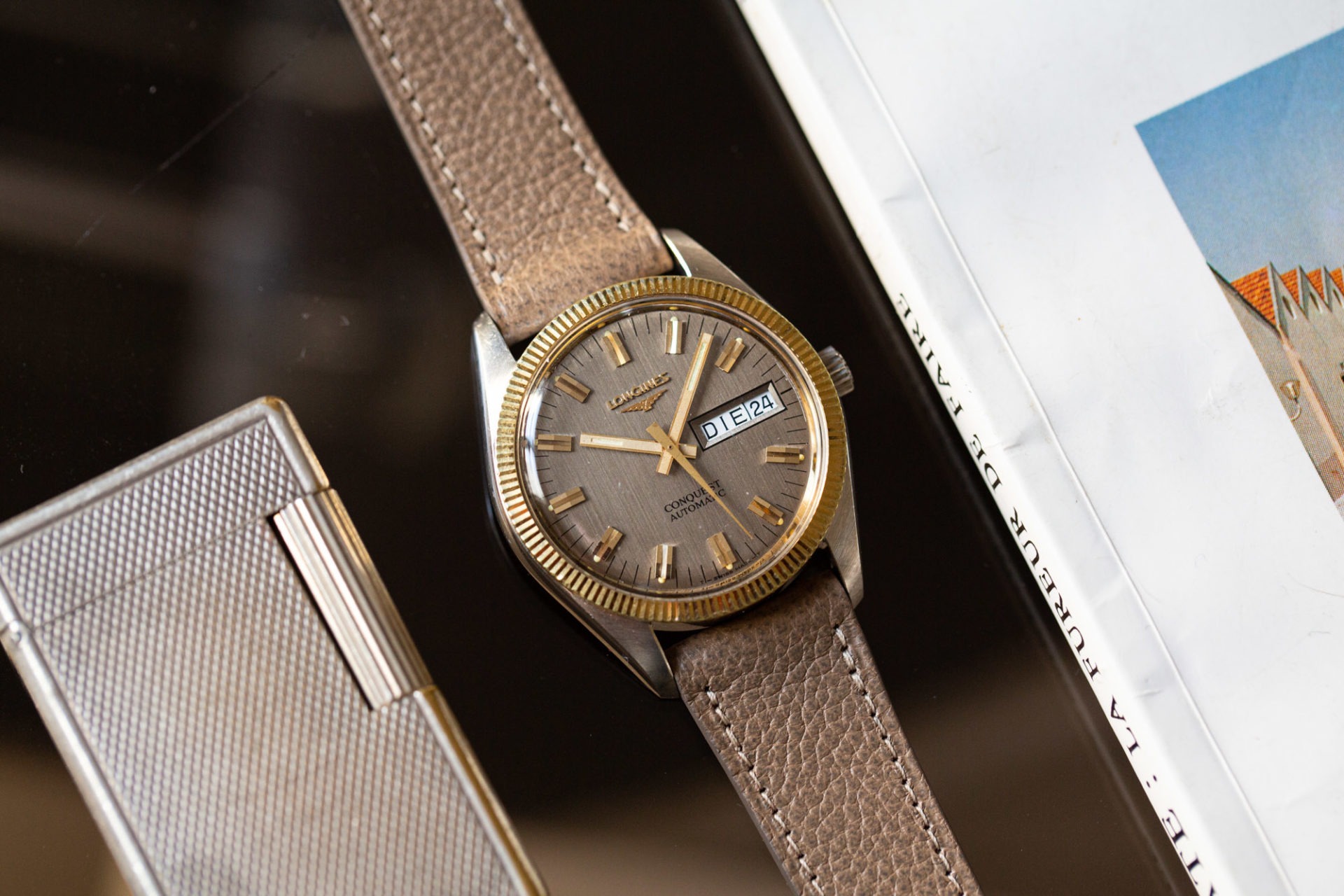 Longines Conquest Day Date - Sélection de montres vintage Joseph Bonnie
