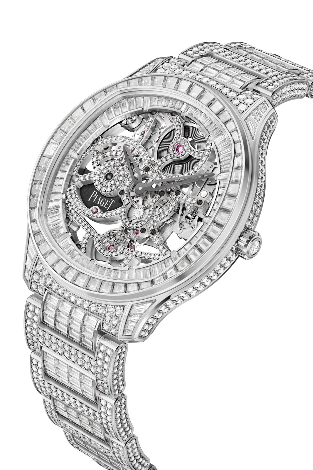 Piaget Polo Squelette or blanc "Haut Joaillerie"
