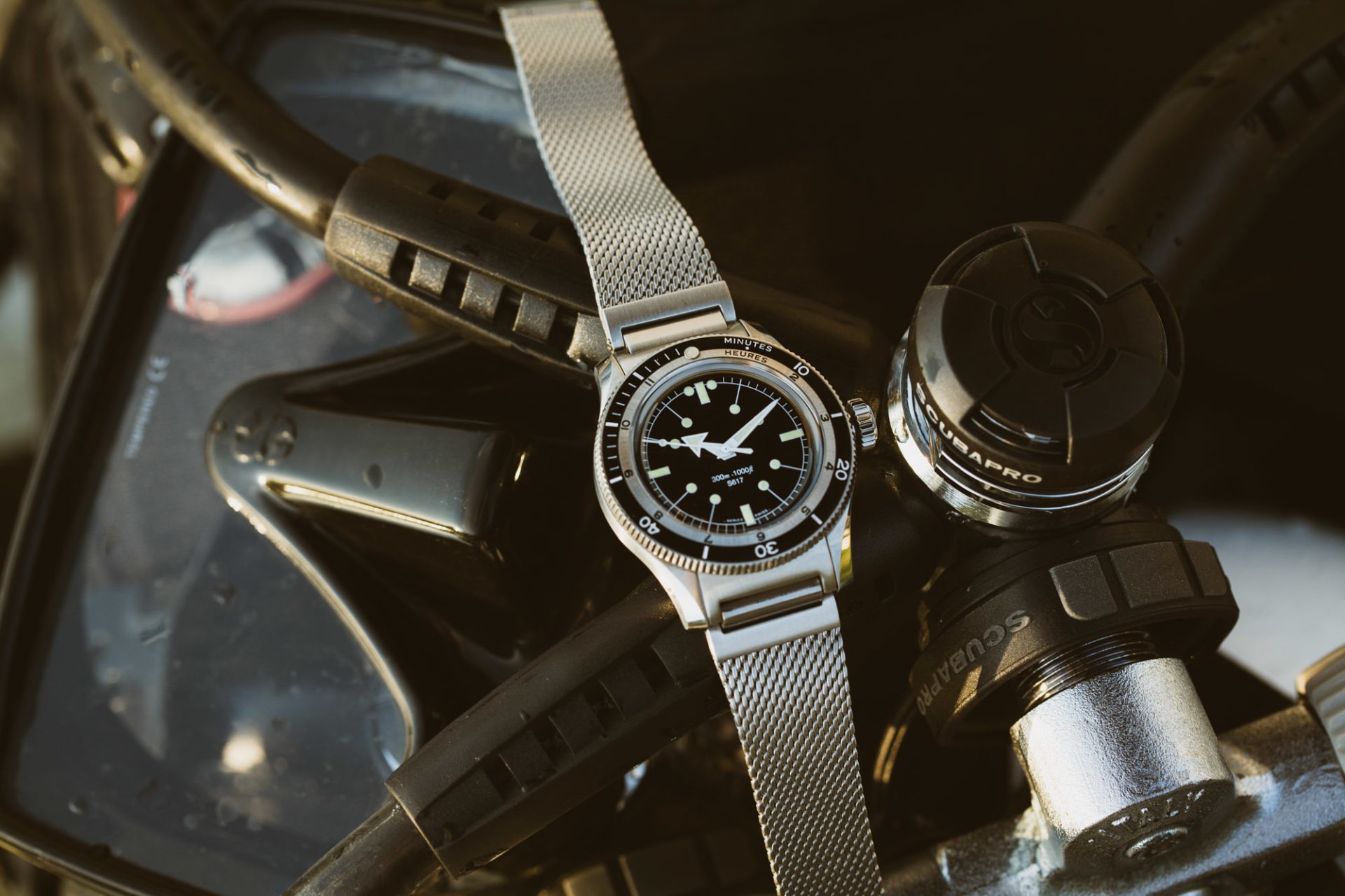 Serica 5303 - La nouvelle montre de plongée Serica