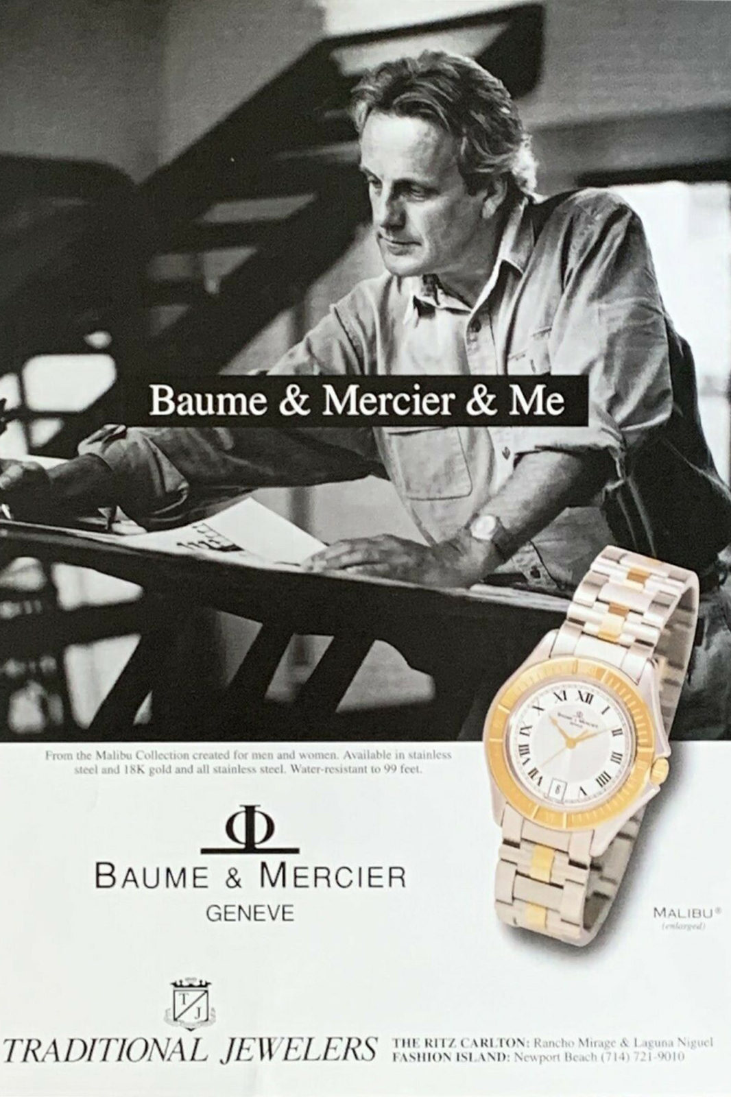 Publicité Baume & Mercier Riviera