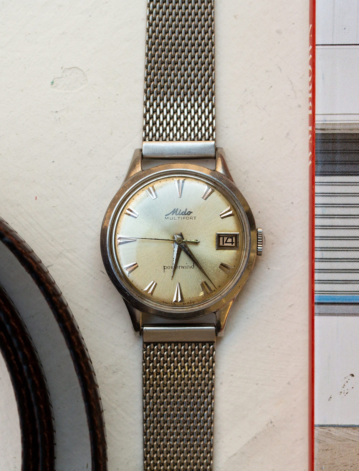 Mido Multifort Powerwind - Sélection de montres vintage chez Joseph Bonnie