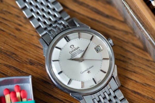 Omega Constellation Pie Pan Acier - Sélection de montres vintage Joseph Bonnie